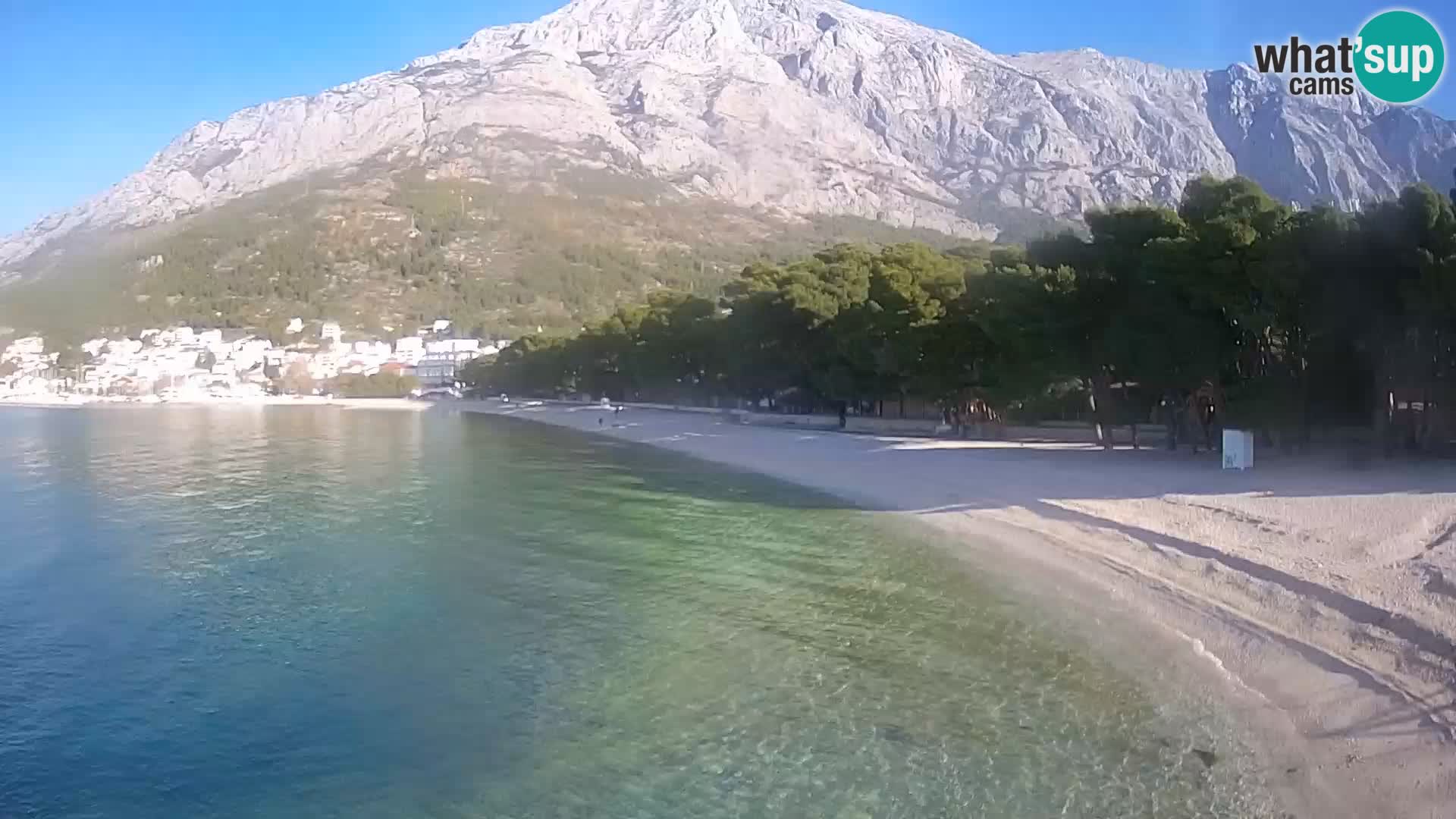 Webcam Baška Voda – Borik, Nikolina Strand