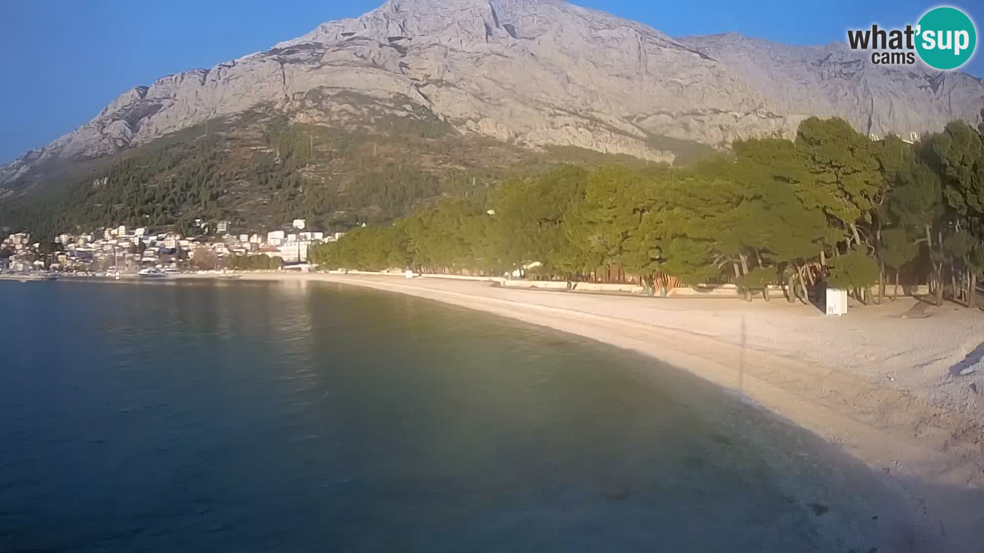 Webcam Baška Voda – Borik, Nikolina Strand