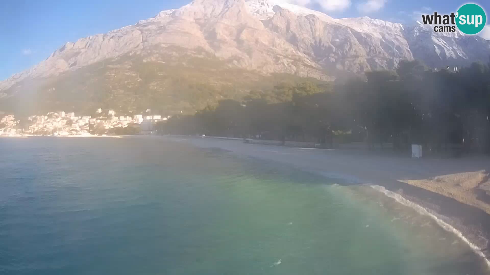 Webcam Live –  Baška Voda – Borik, Nikolina beach