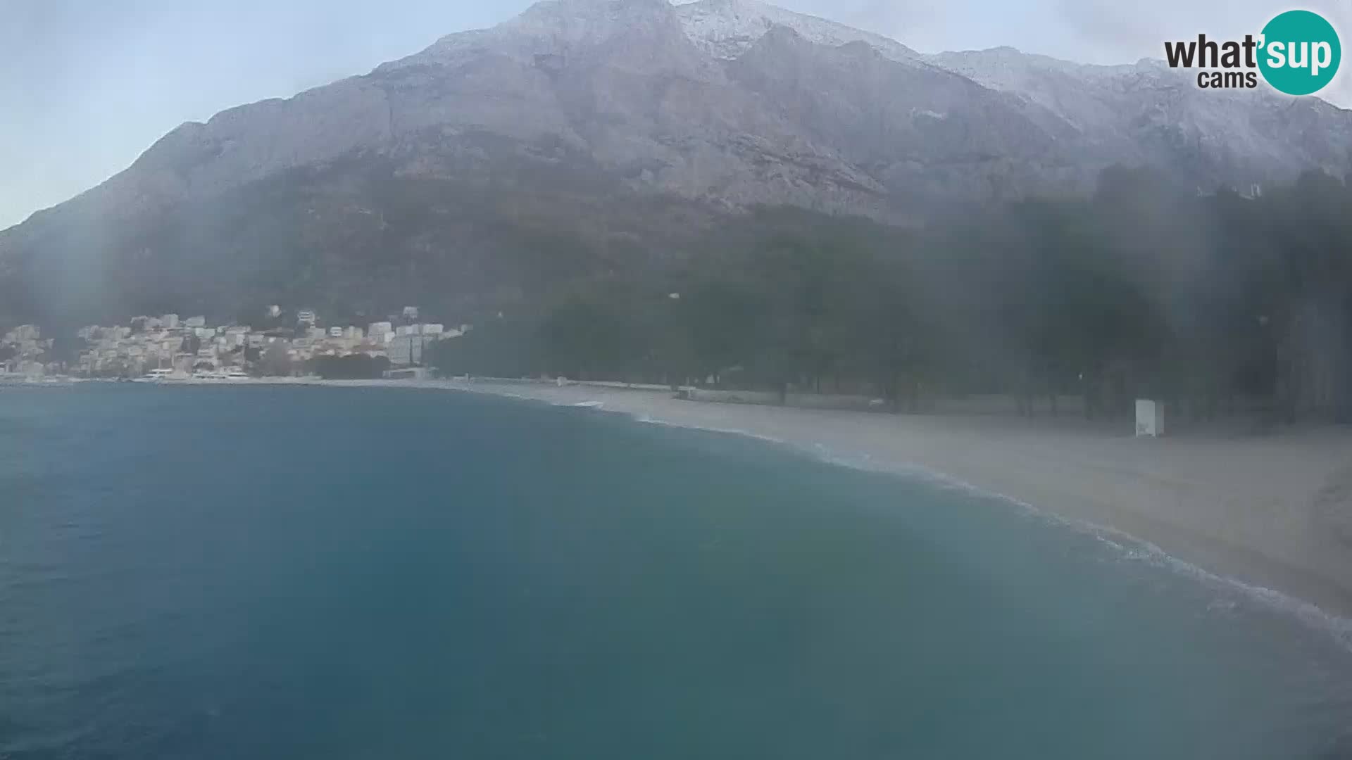 Webcam Live –  Baška Voda – Borik, Nikolina beach