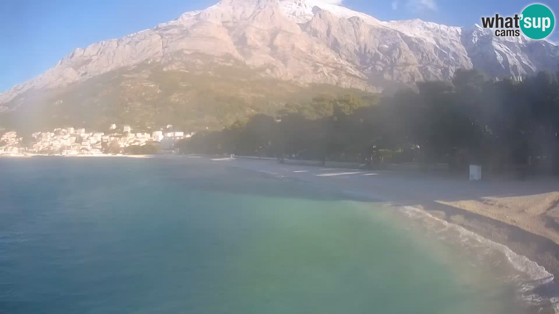 Webcam Live –  Baška Voda – Borik, Nikolina beach