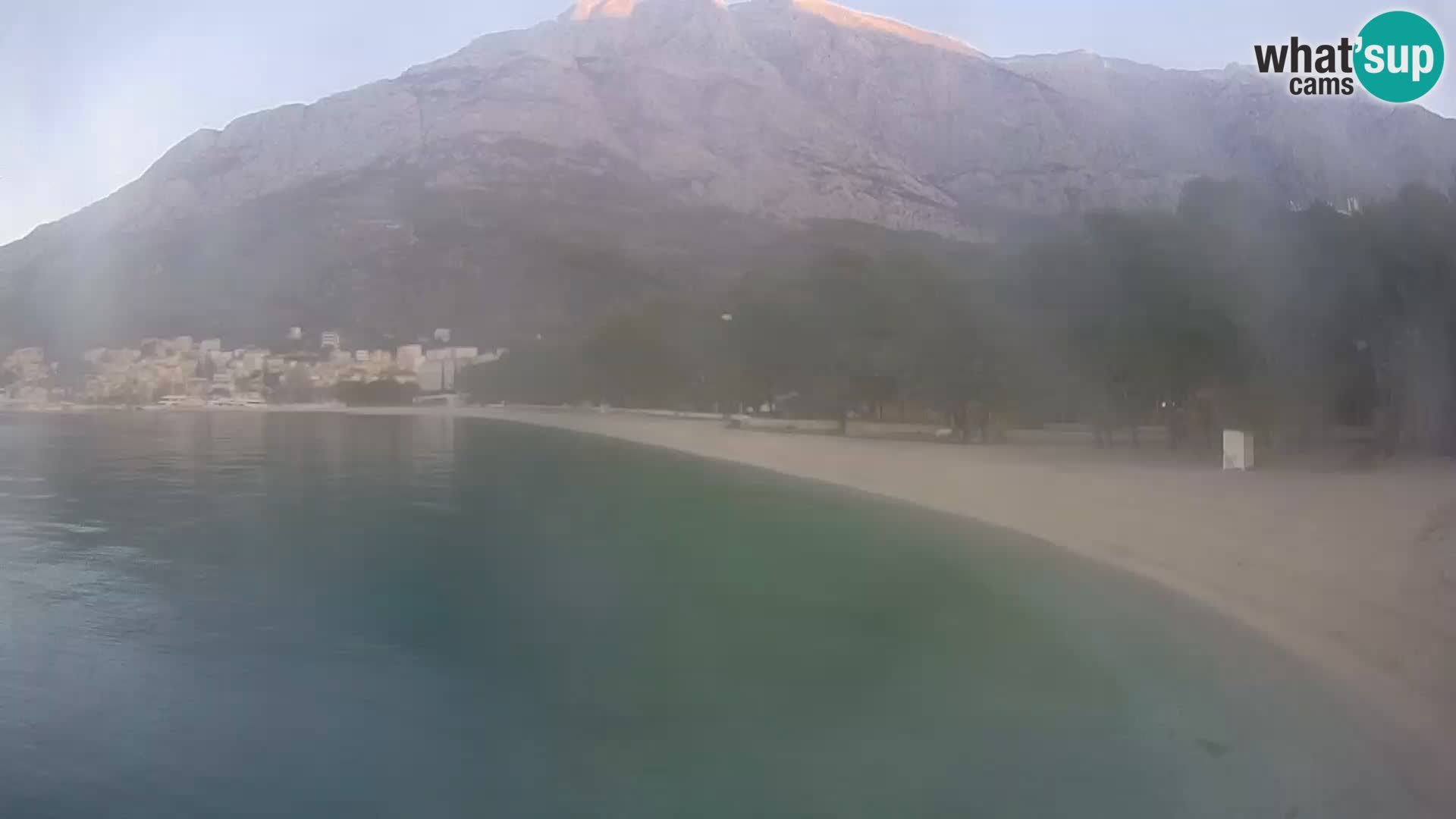 Webcam Live –  Baška Voda – Borik, Nikolina beach