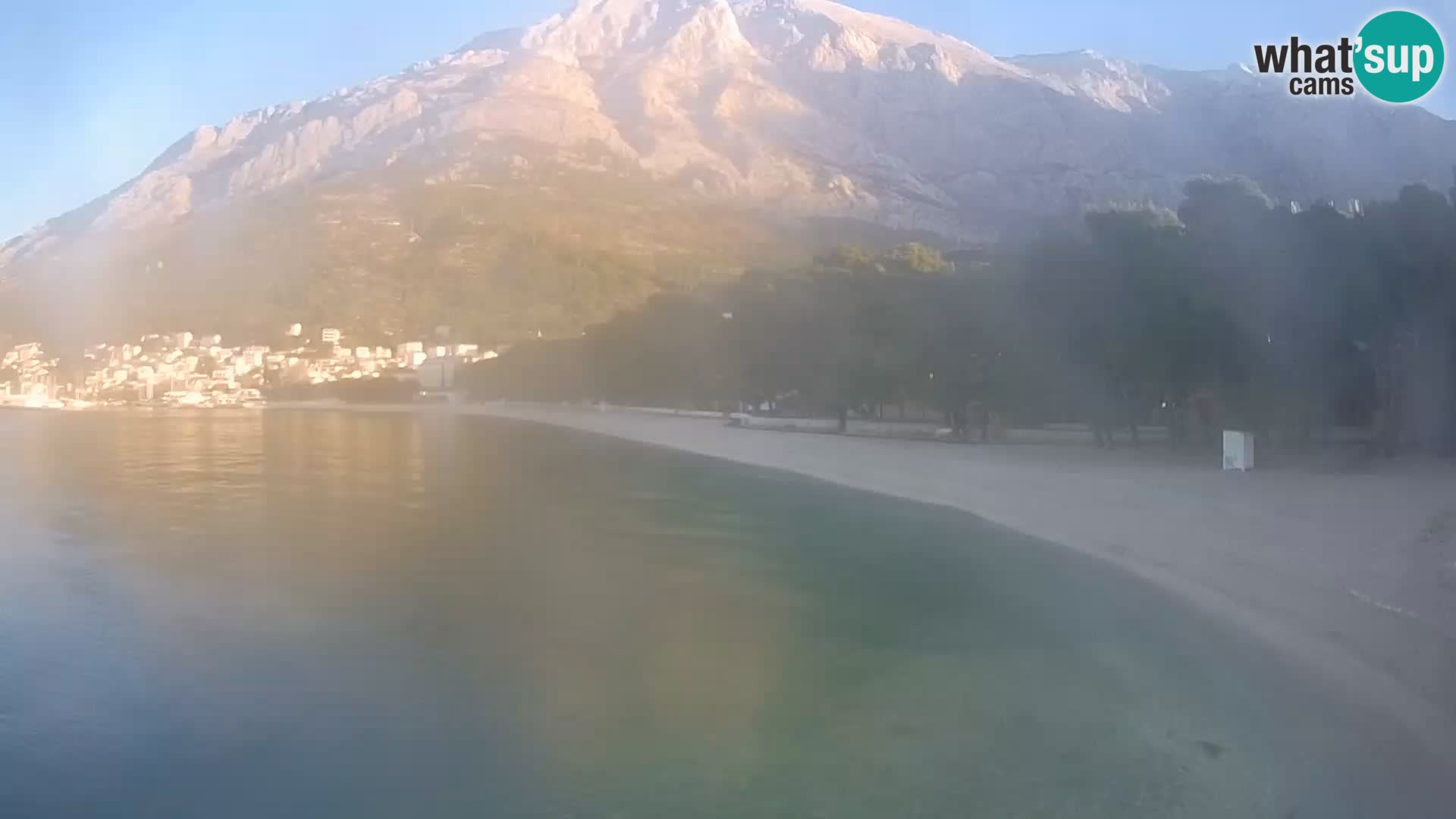 Webcam Baška Voda – Borik, Nikolina Strand