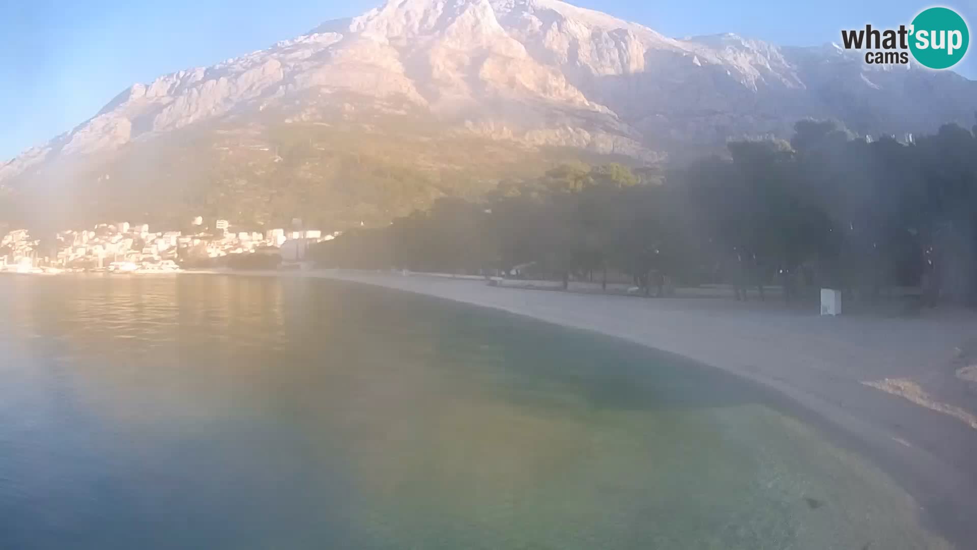 Webcam Baška Voda – Borik, Nikolina Strand