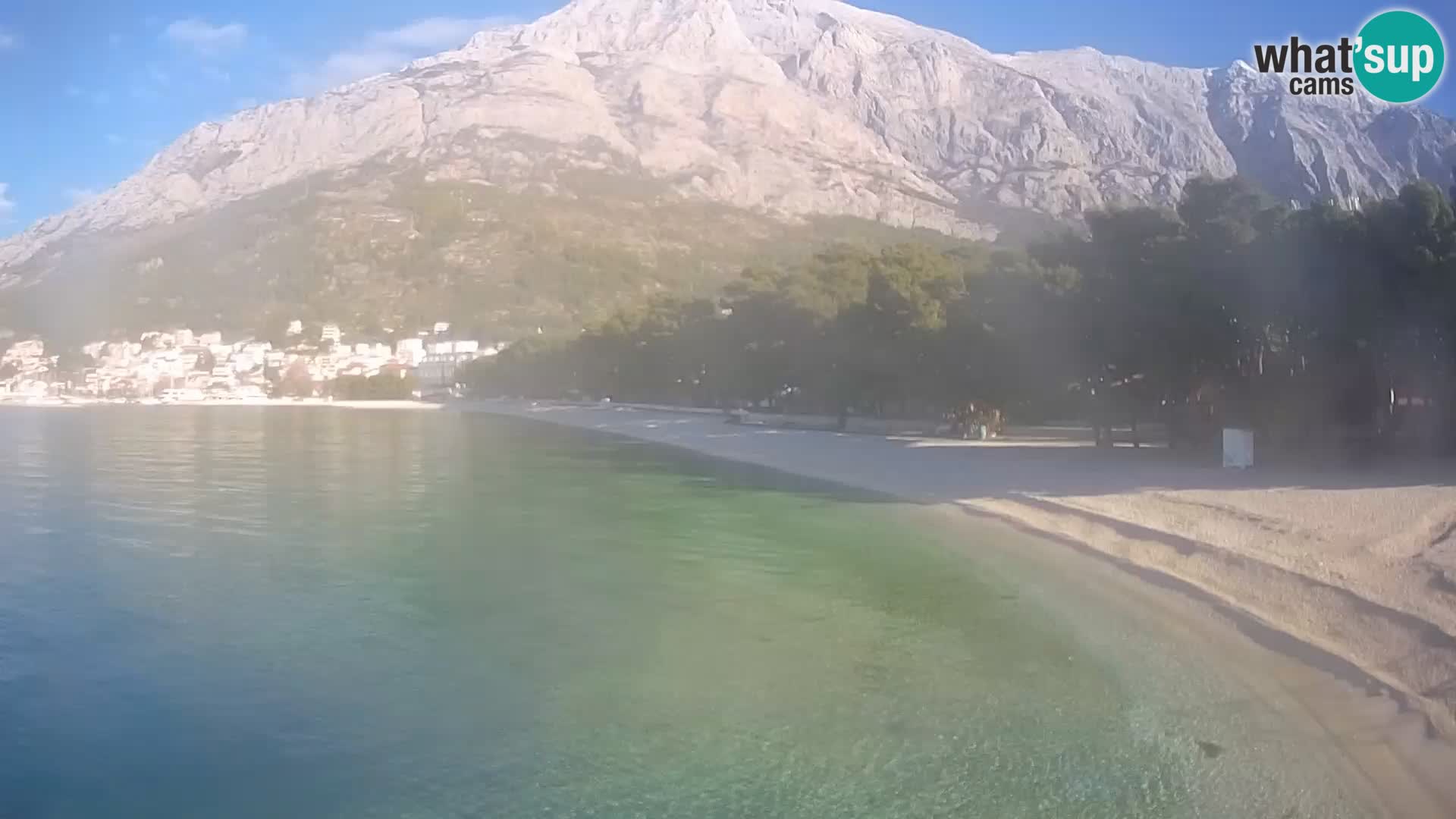 Webcam Baška Voda – Borik, Nikolina Strand