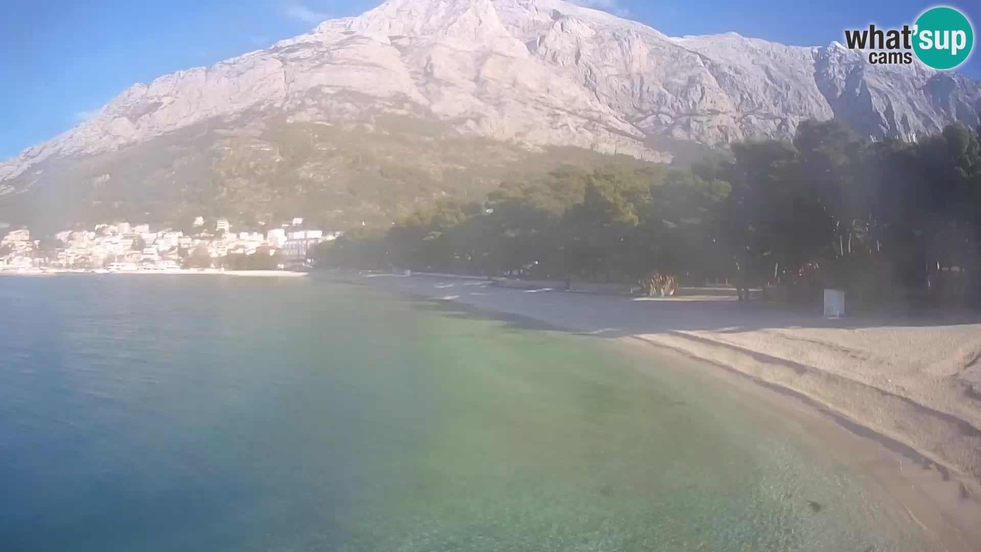 Webcam Baška Voda – Borik, Nikolina Strand