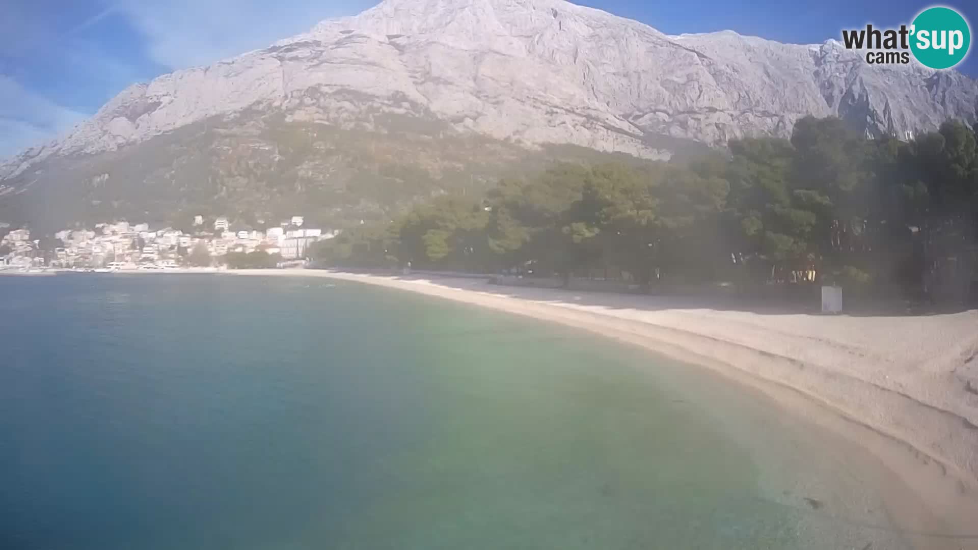 Webcam Live –  Baška Voda – Borik, Nikolina beach