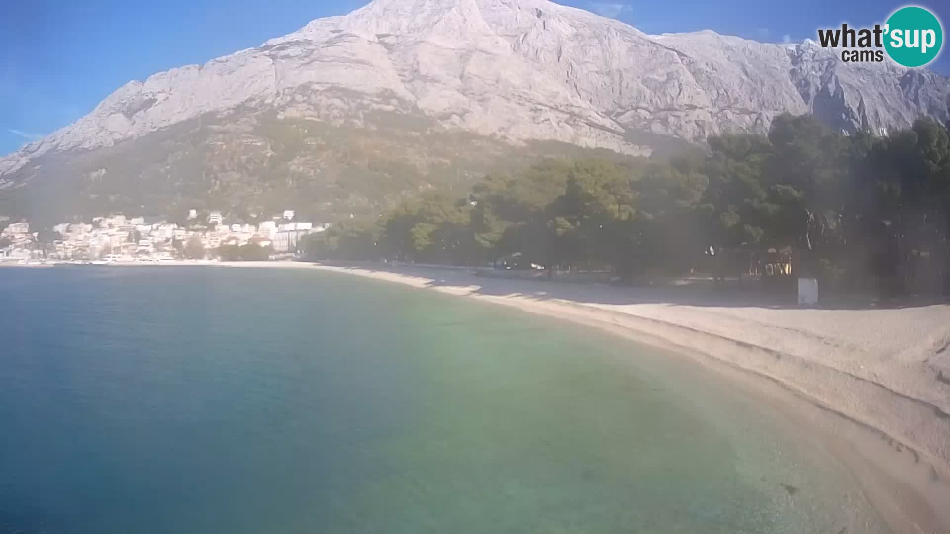 Webcam Baška Voda – Borik, Nikolina Strand