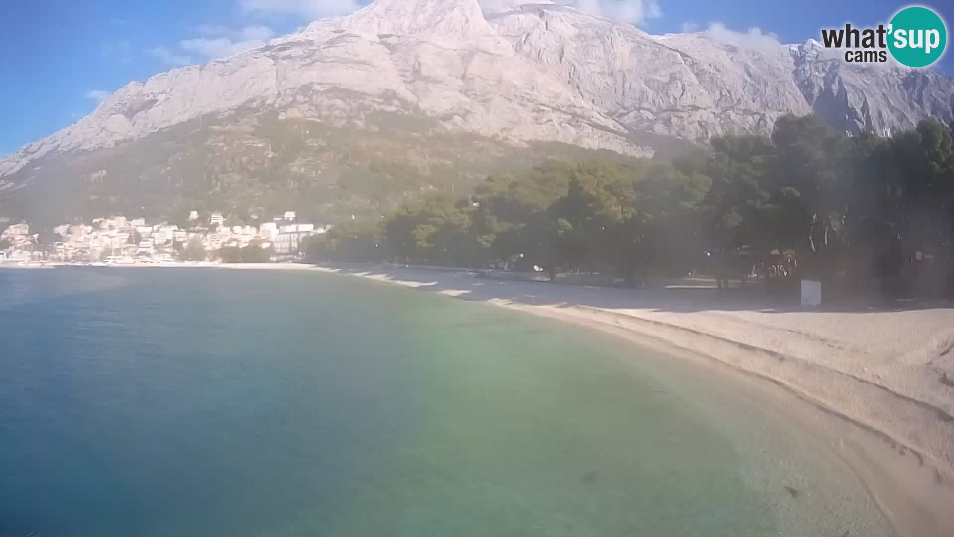 Webcam Live –  Baška Voda – Borik, Nikolina beach