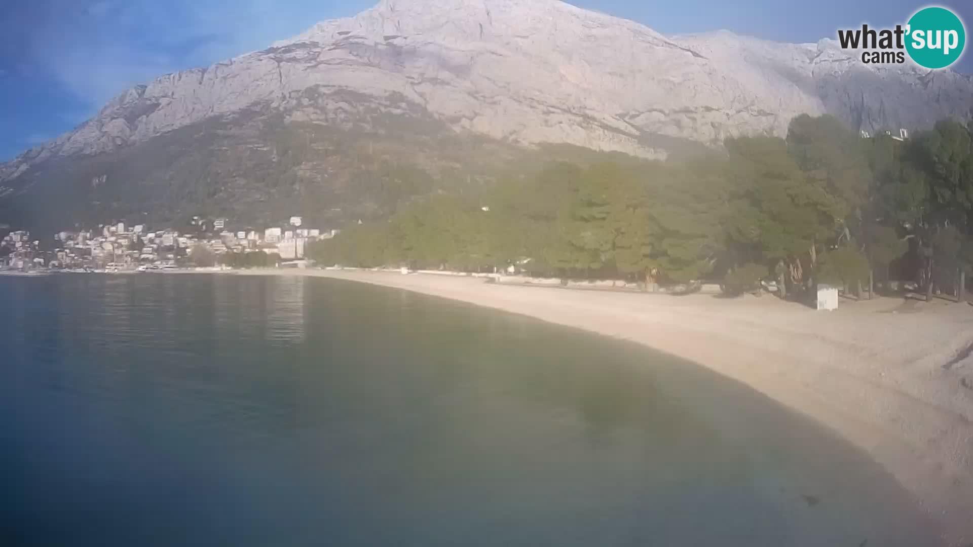 Webcam Baška Voda – Borik, Nikolina Strand