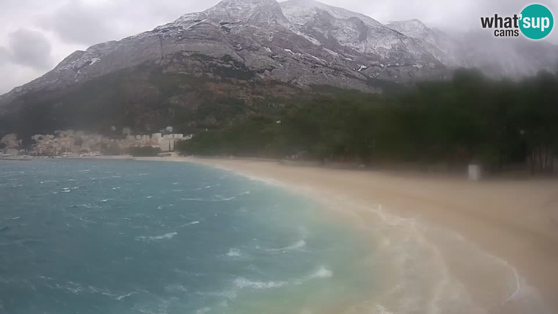 Webcam Live –  Baška Voda – Borik, Nikolina beach