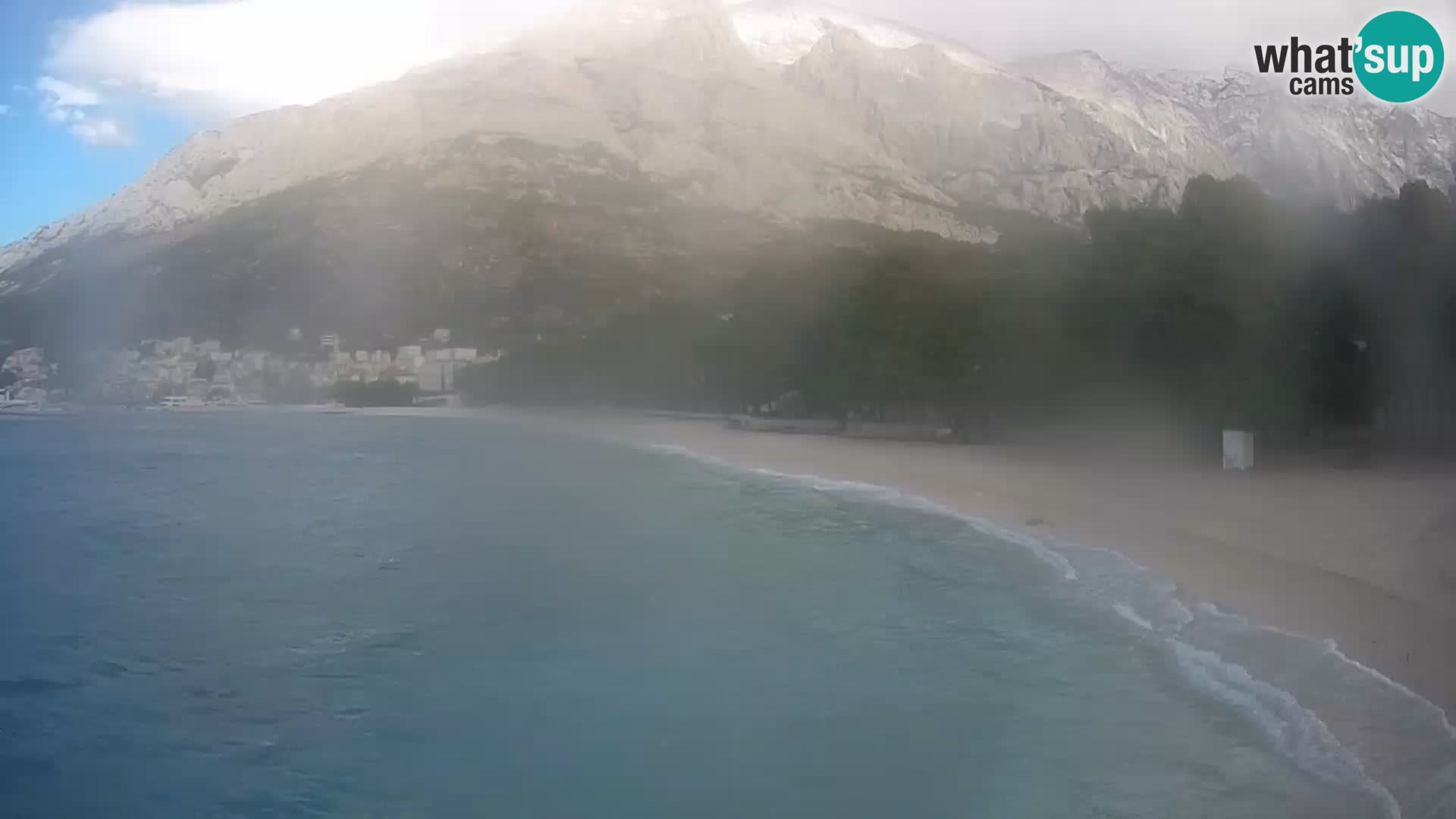 Webcam Live –  Baška Voda – Borik, Nikolina beach