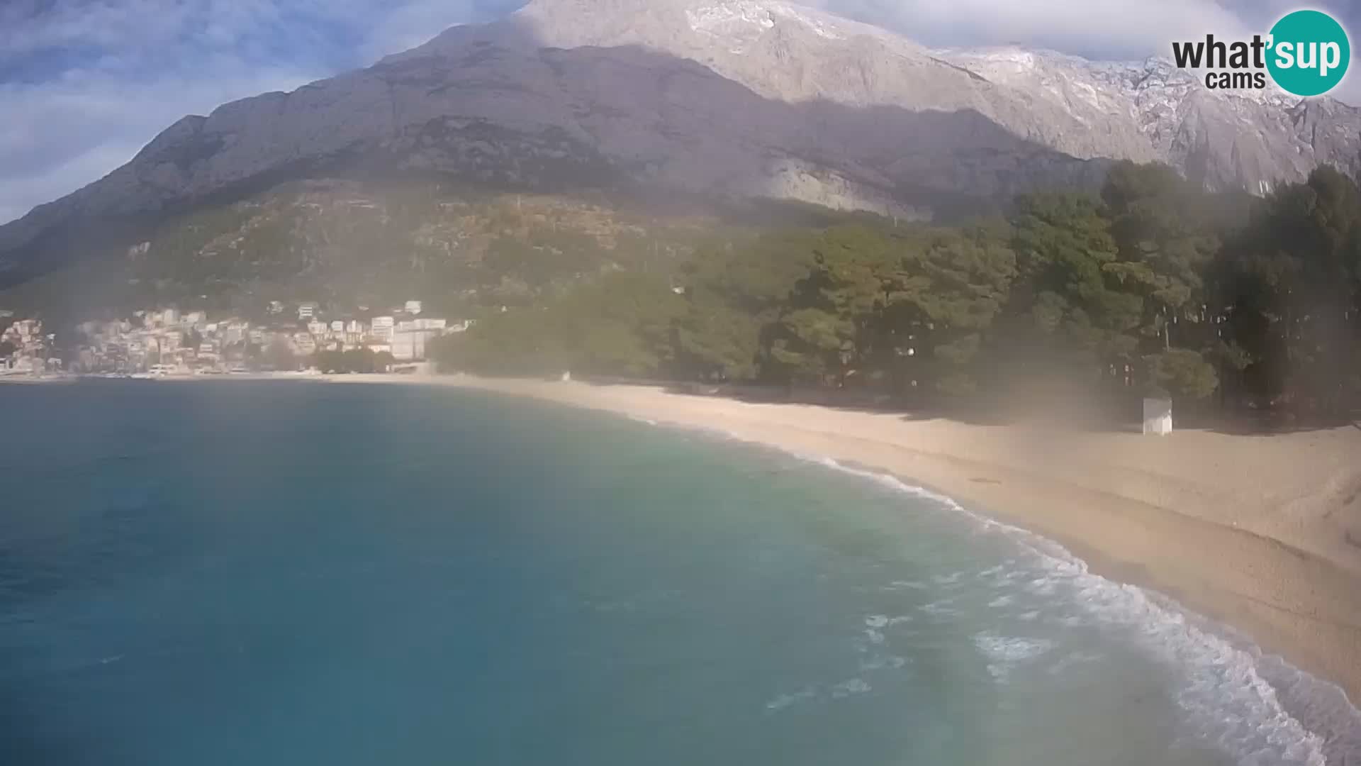 Webcam Live –  Baška Voda – Borik, Nikolina beach