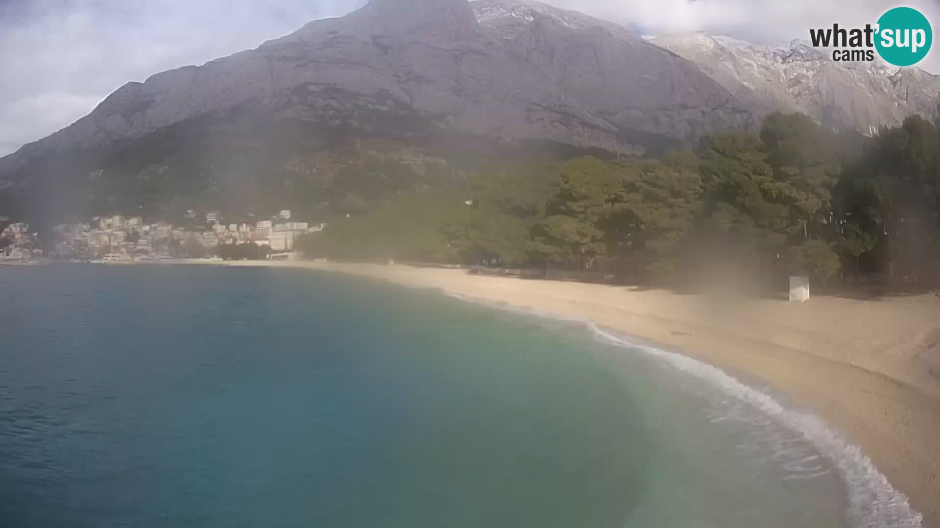 Webcam Live –  Baška Voda – Borik, Nikolina beach