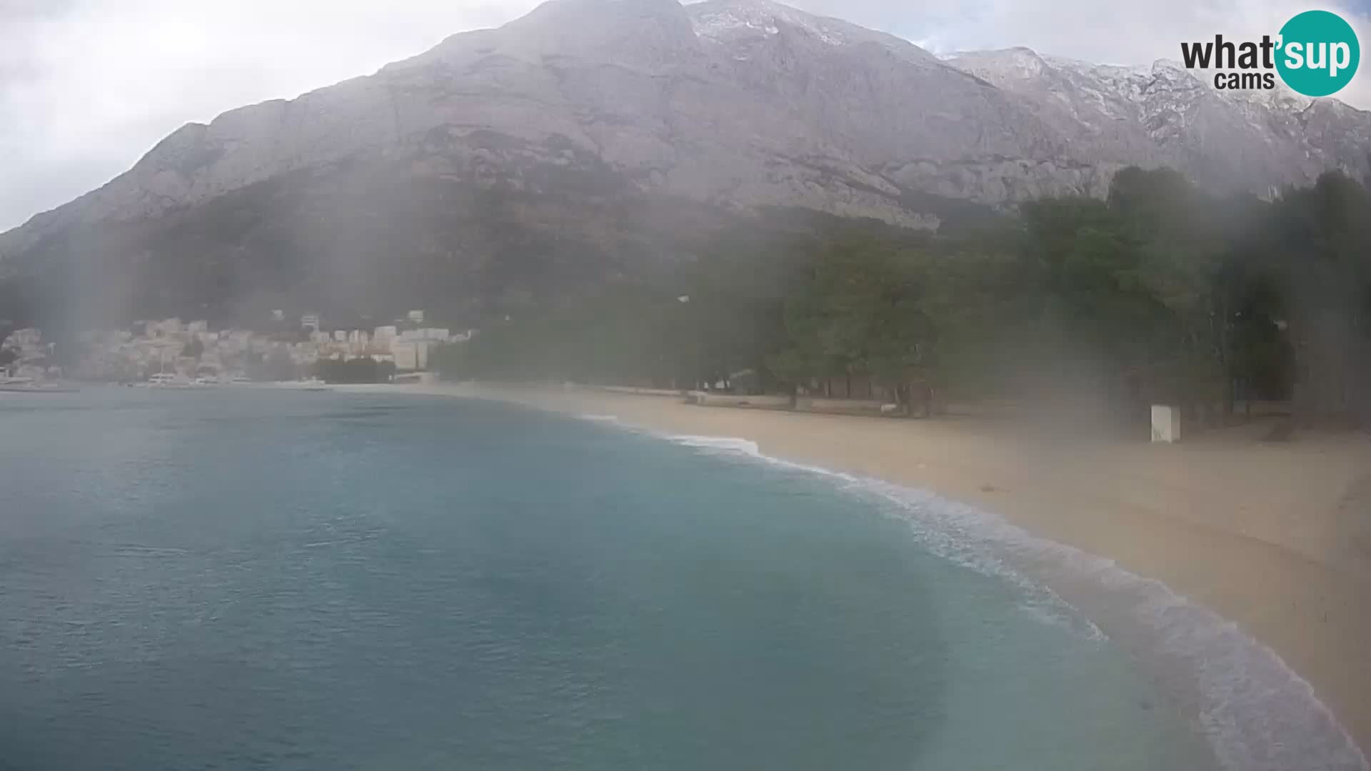 Webcam Live –  Baška Voda – Borik, Nikolina beach