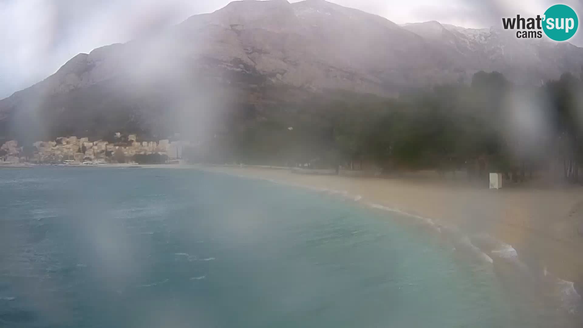 Webcam Live –  Baška Voda – Borik, Nikolina beach