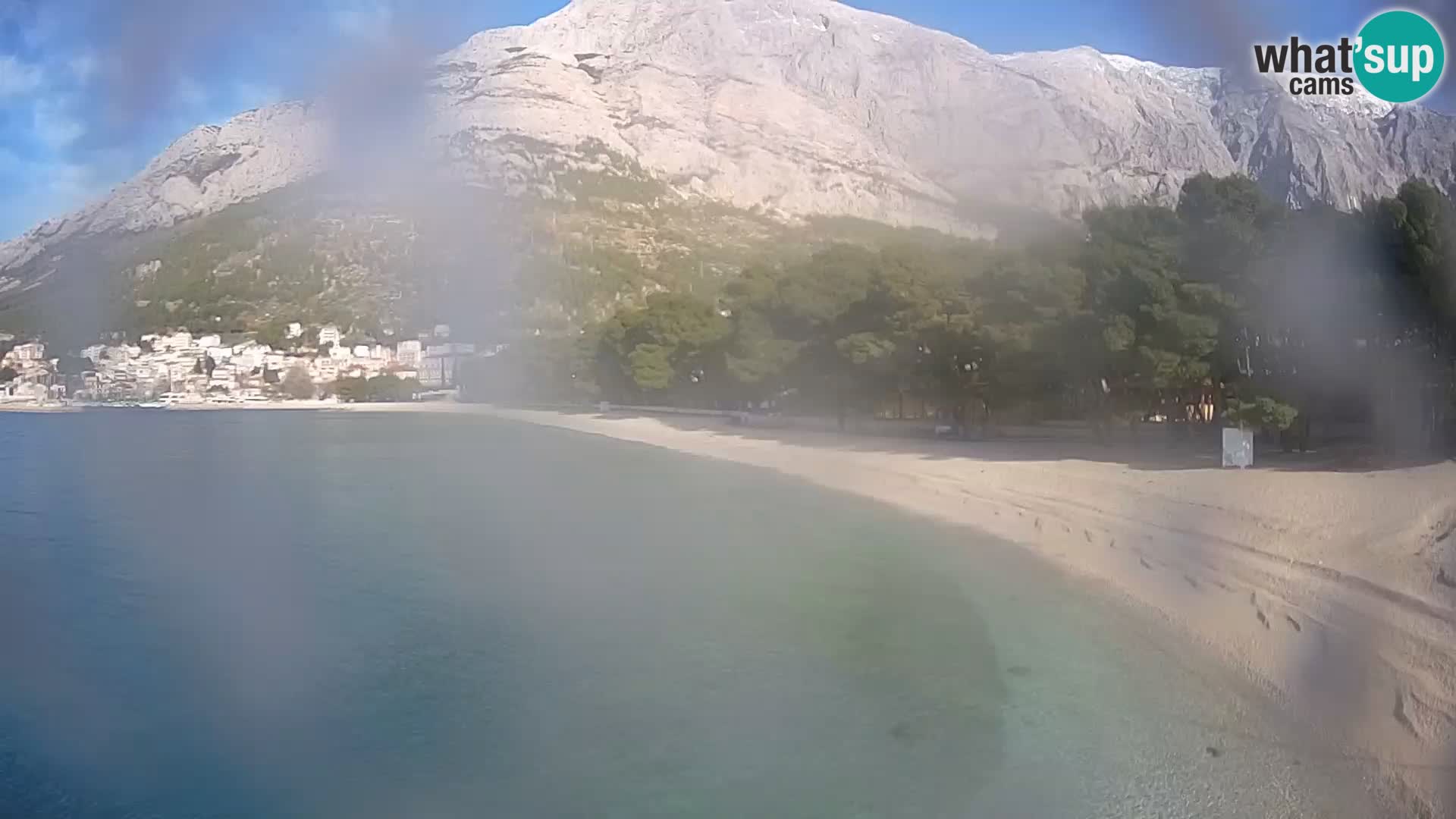 Webcam Live –  Baška Voda – Borik, Nikolina beach