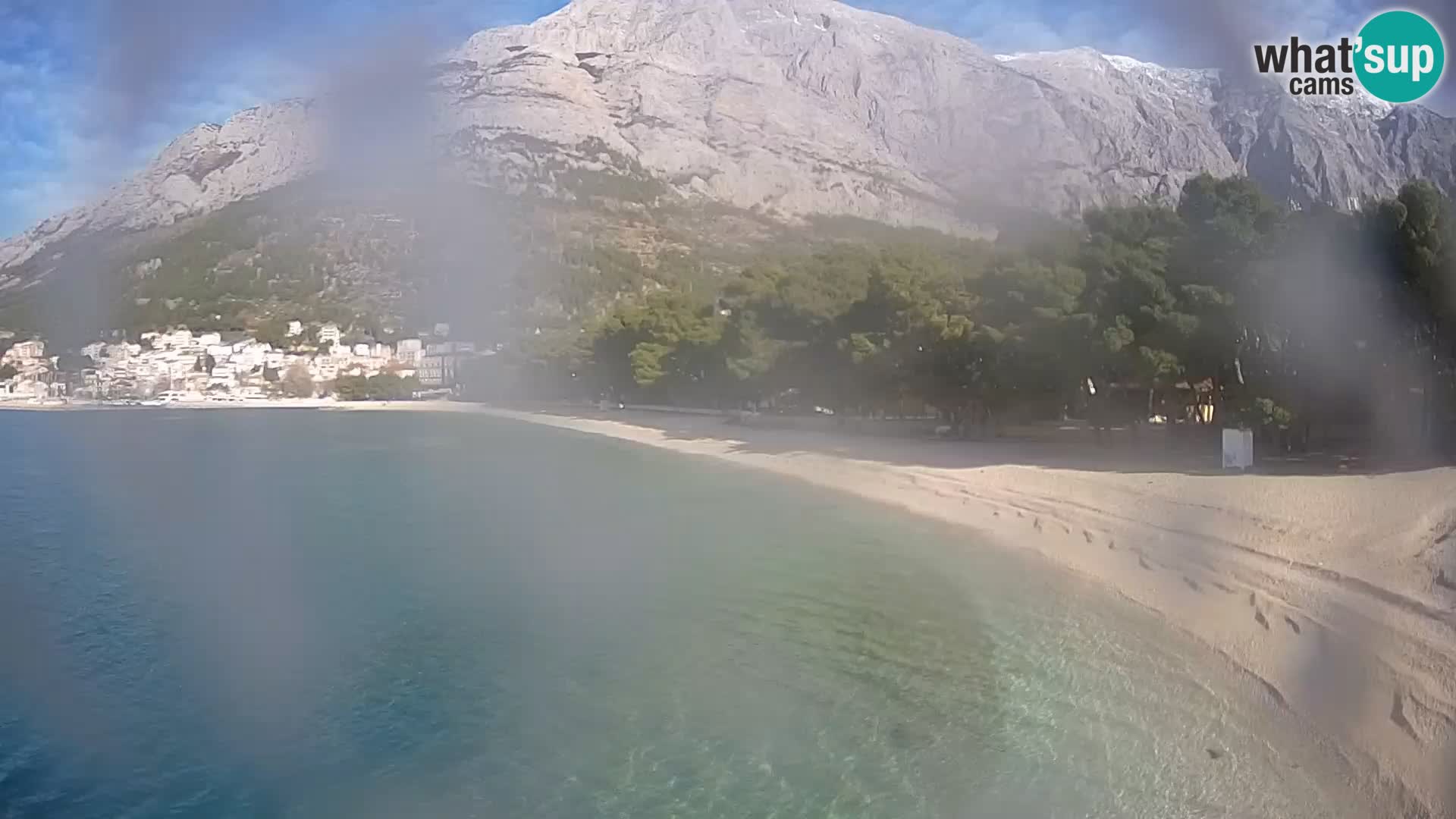 Webcam Live –  Baška Voda – Borik, Nikolina beach