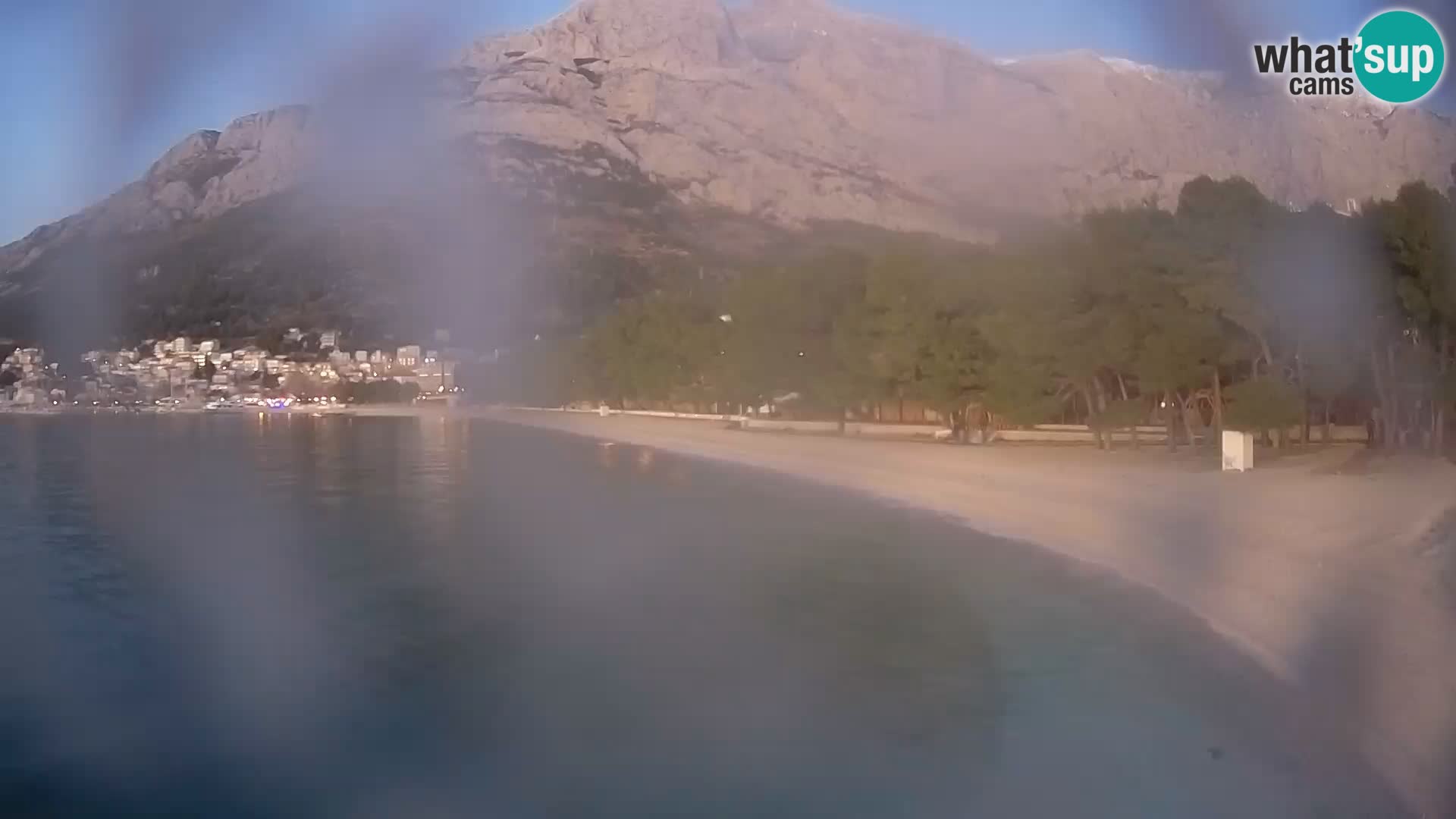 Webcam Live –  Baška Voda – Borik, Nikolina beach