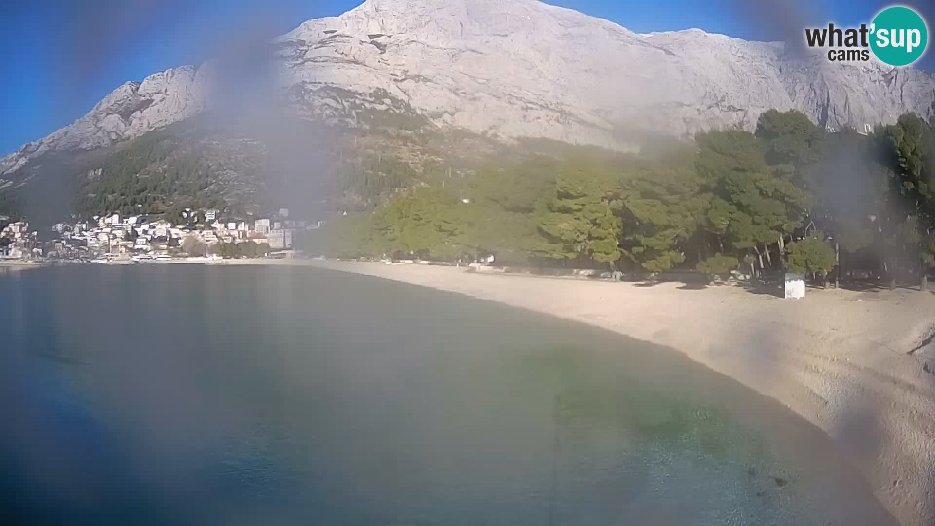 Webcam Live –  Baška Voda – Borik, Nikolina beach