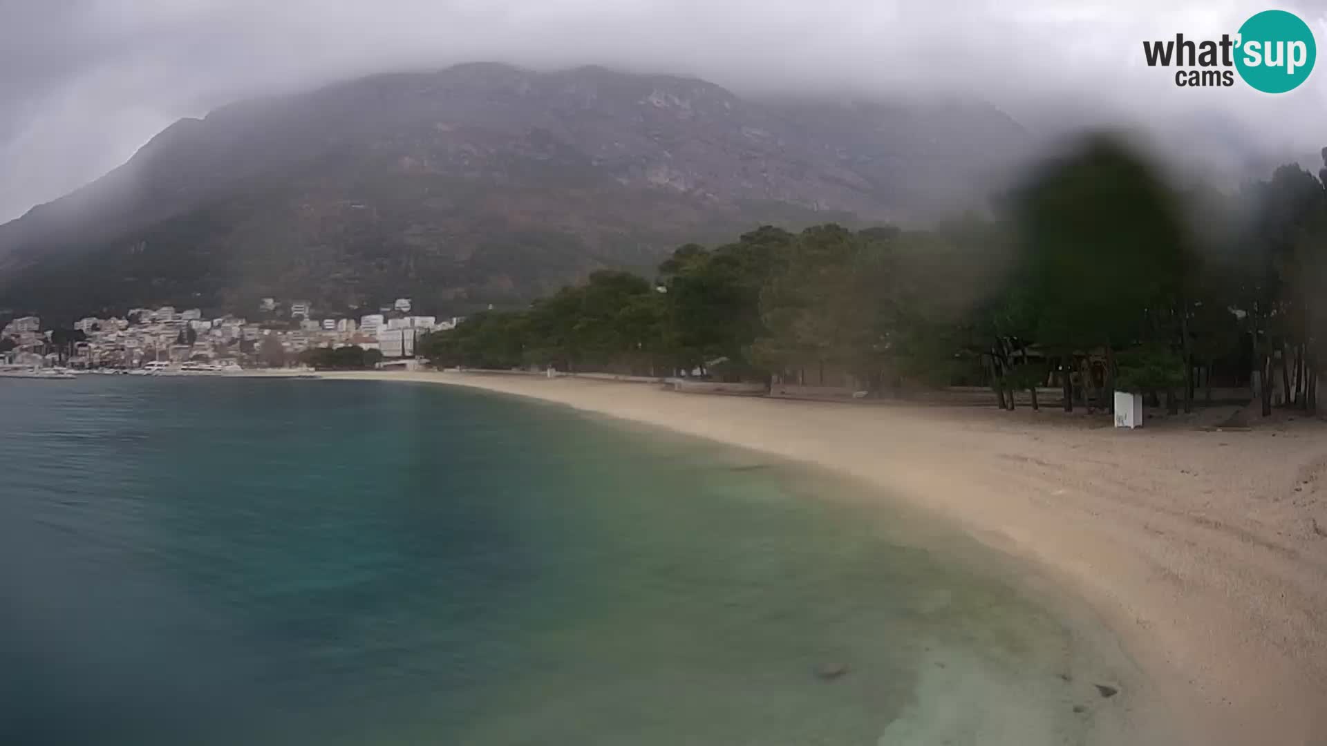 Webcam Live –  Baška Voda – Borik, Nikolina beach