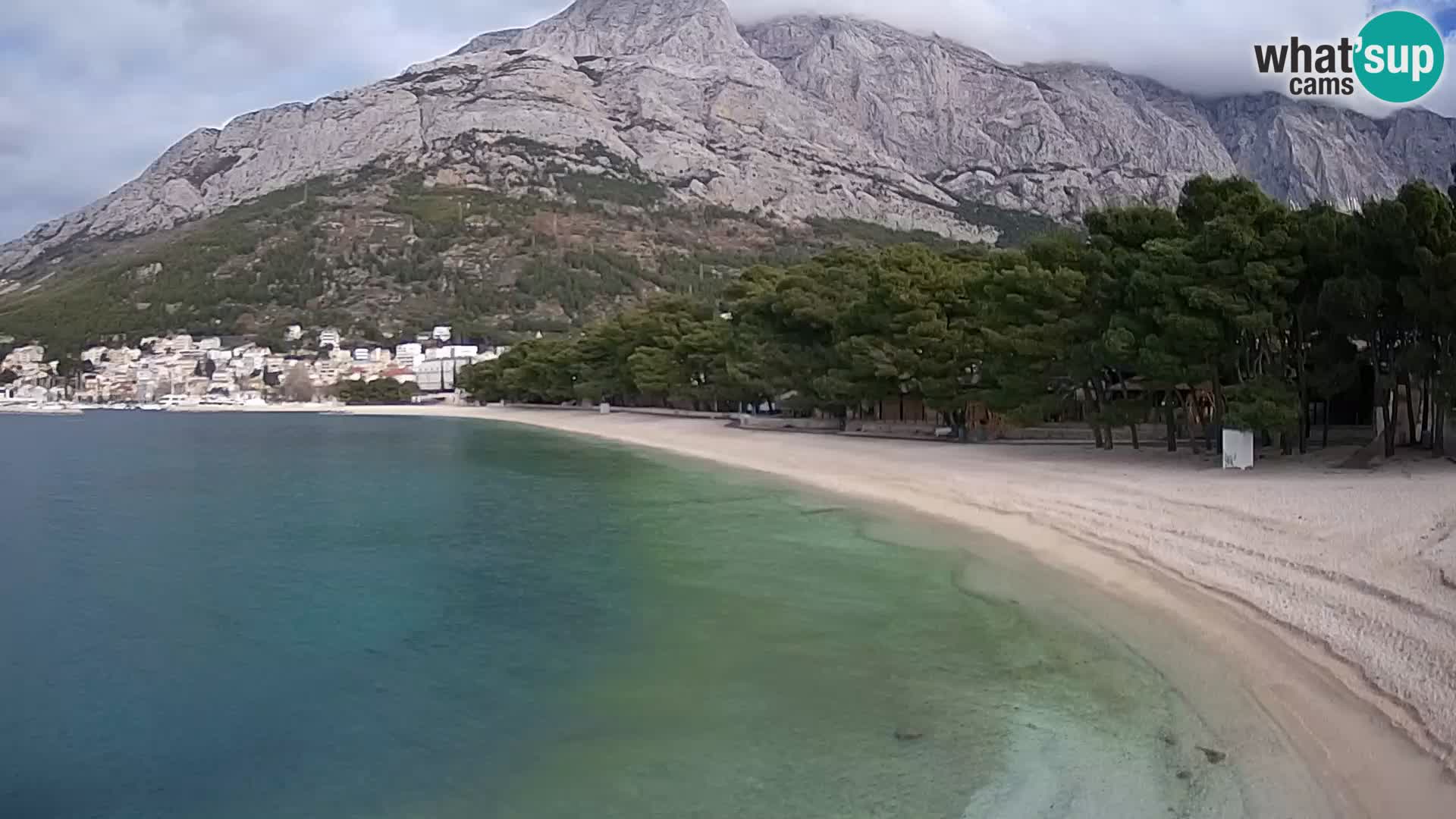 Webcam Live –  Baška Voda – Borik, Nikolina beach