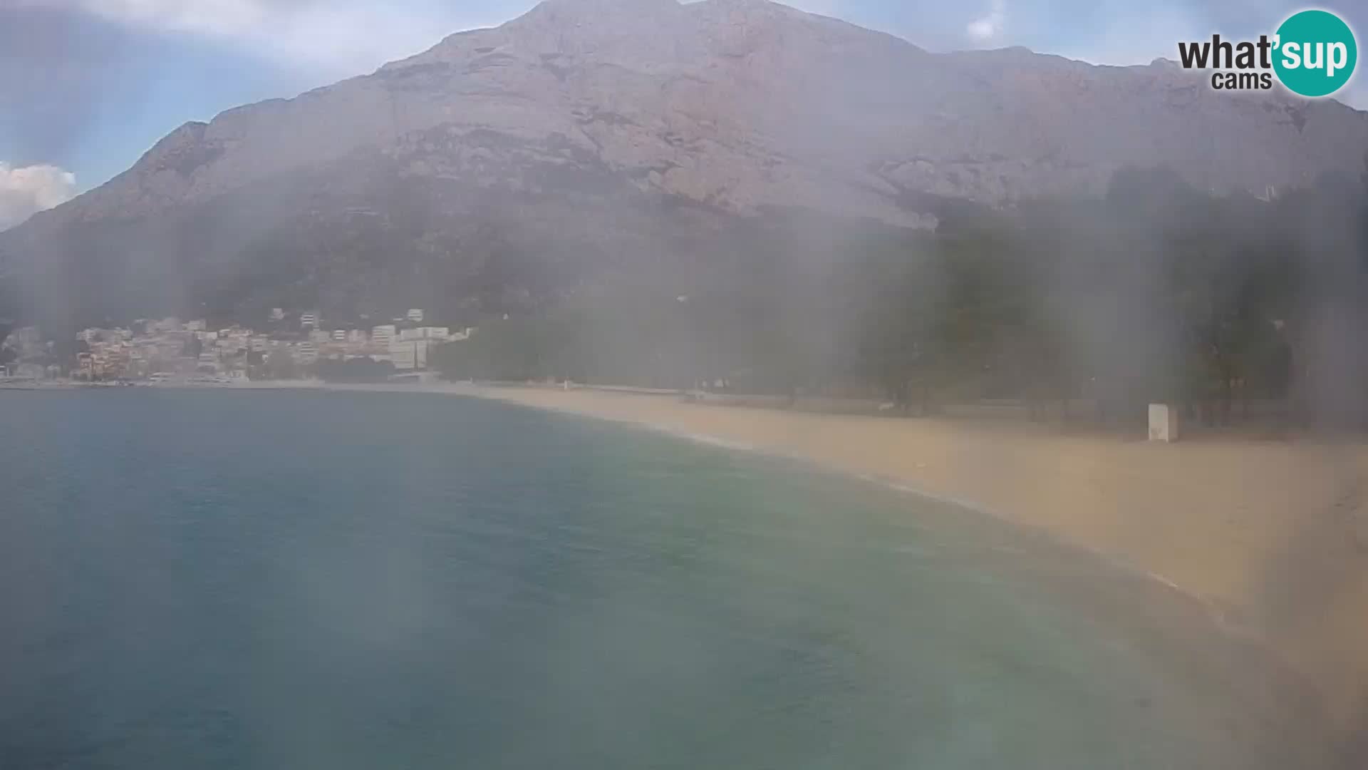 Webcam Live –  Baška Voda – Borik, Nikolina beach