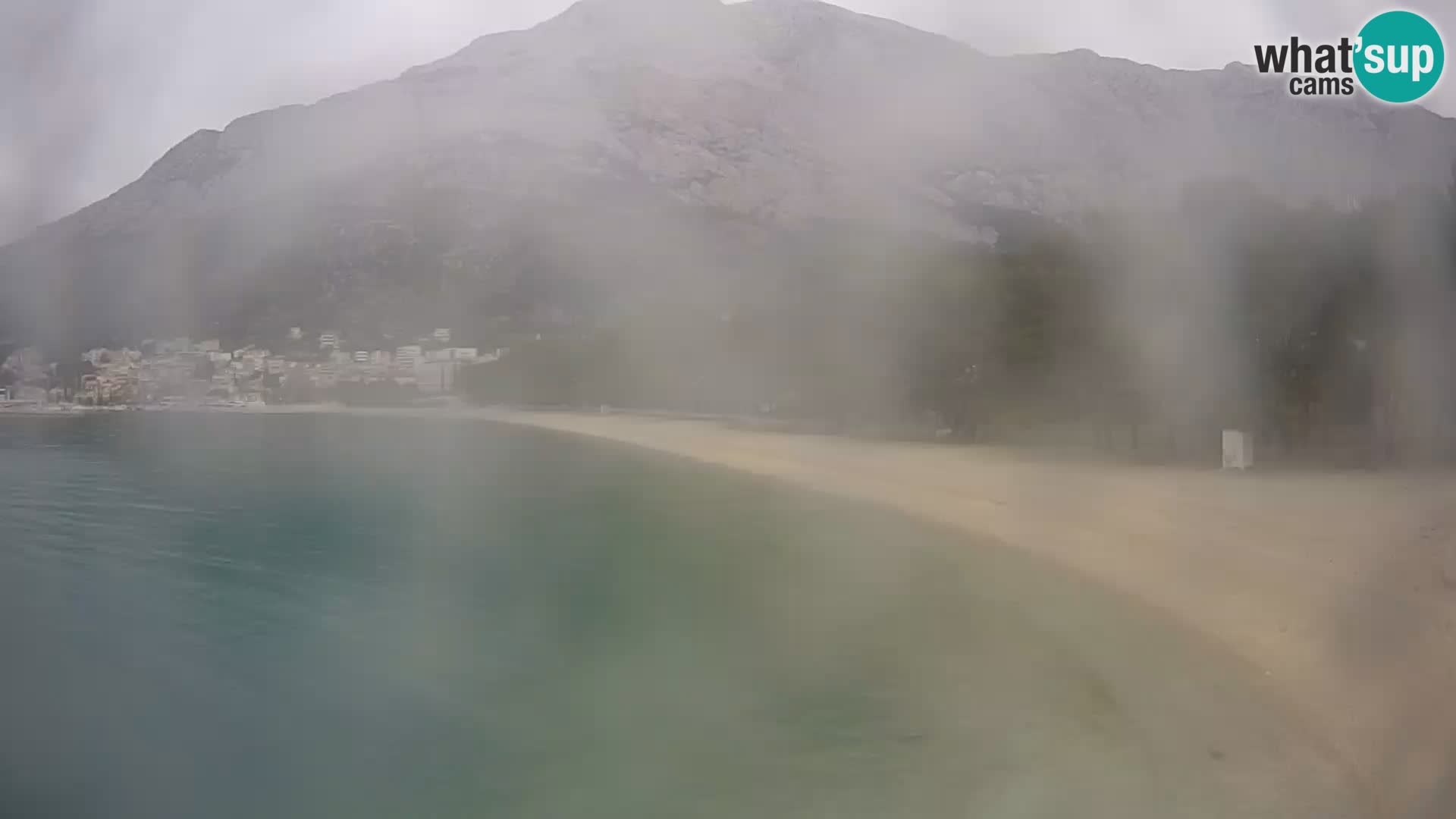 Webcam Live –  Baška Voda – Borik, Nikolina beach