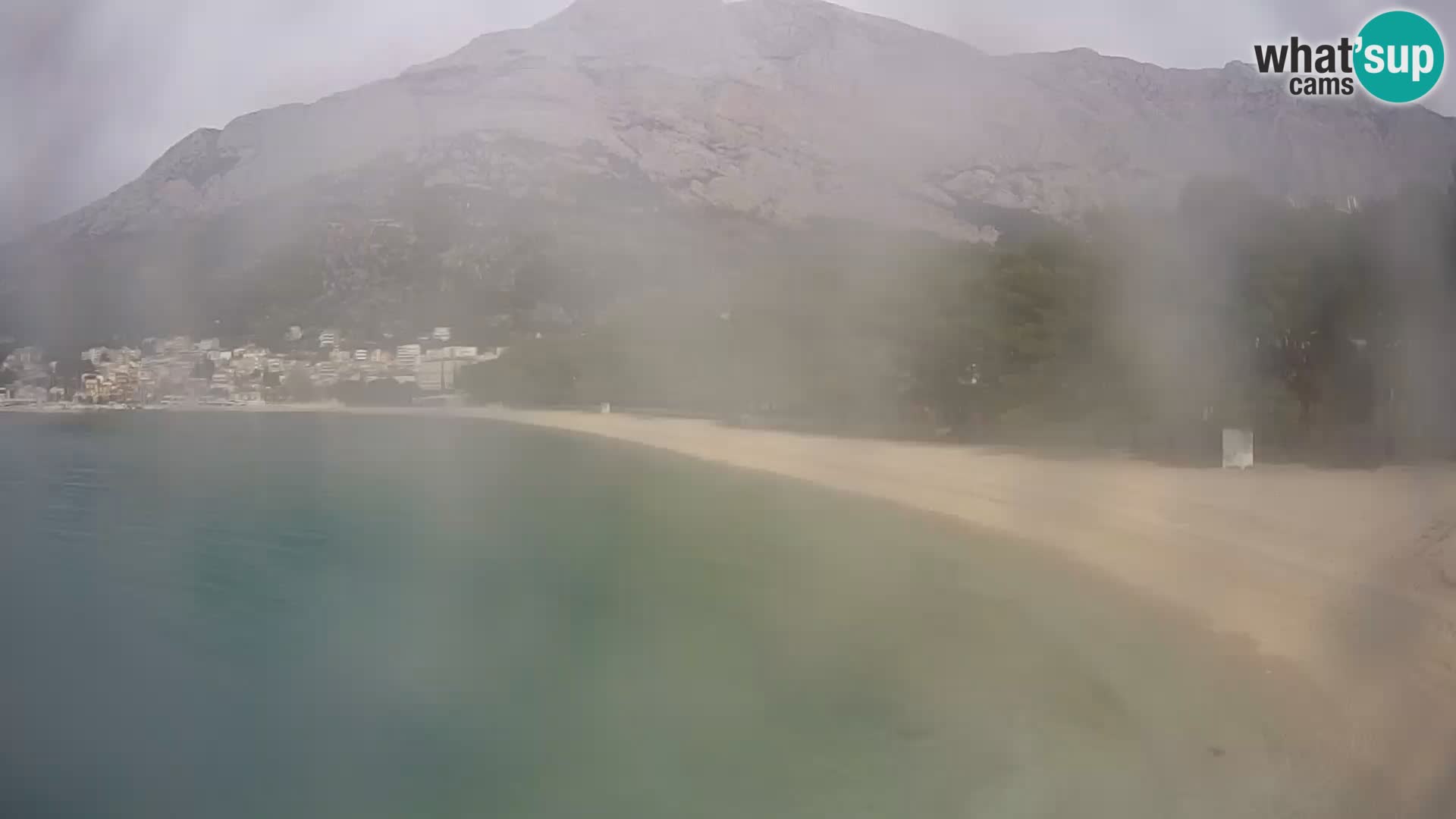 Webcam Live –  Baška Voda – Borik, Nikolina beach