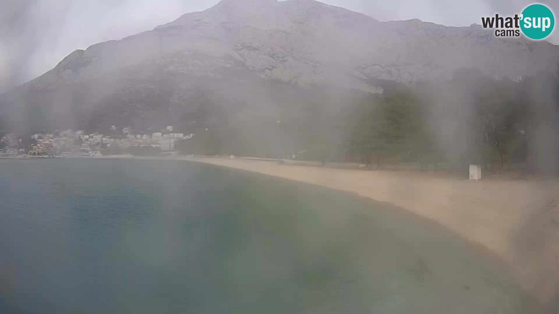 Webcam Live –  Baška Voda – Borik, Nikolina beach