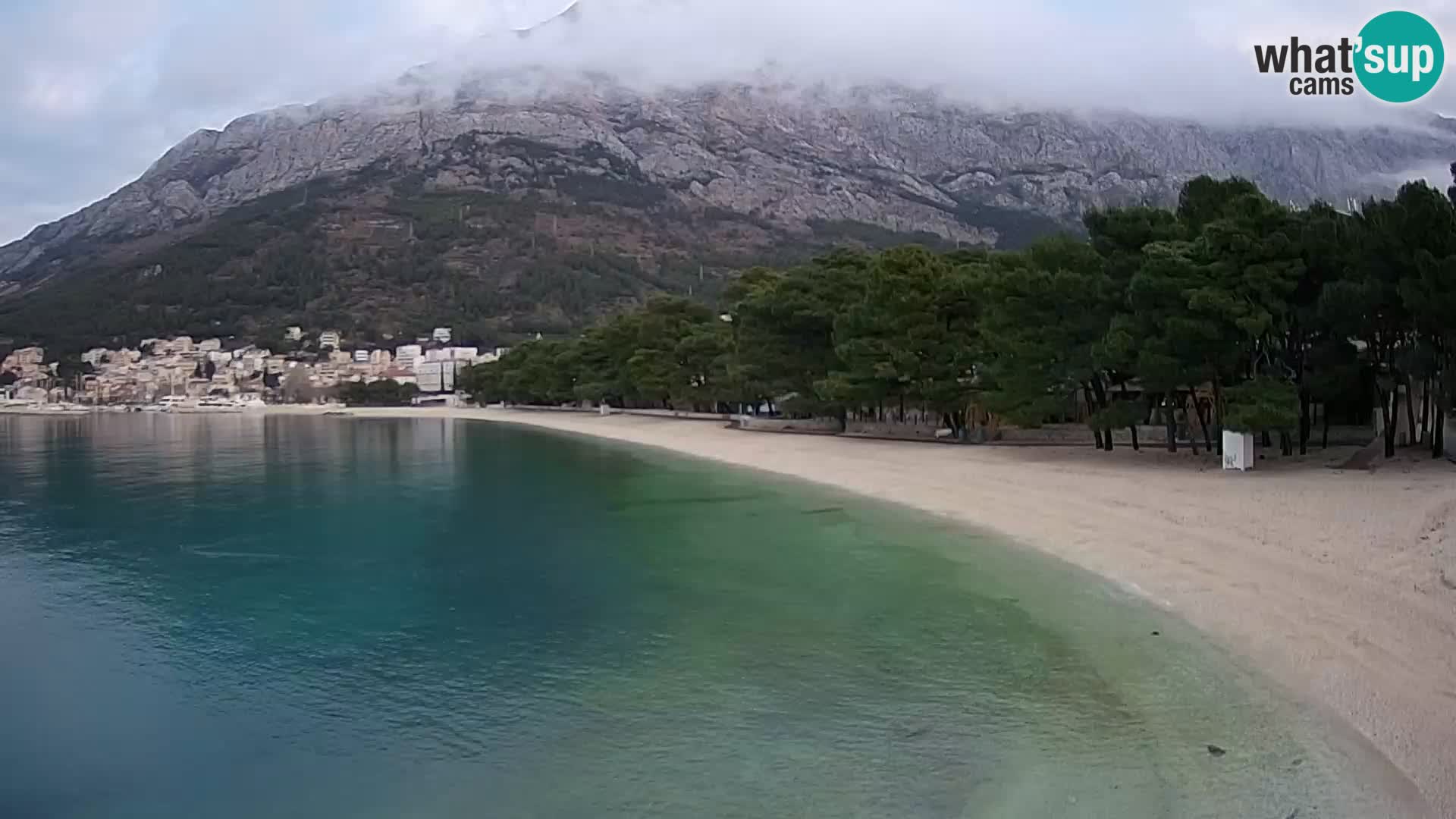 Webcam Live –  Baška Voda – Borik, Nikolina beach