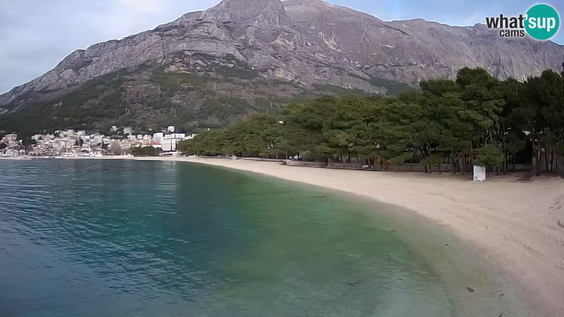 Webcam Baška Voda – Borik, Nikolina Strand