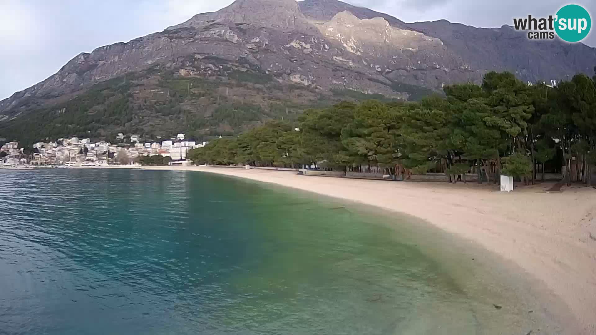 Webcam Baška Voda – Borik, Nikolina Strand