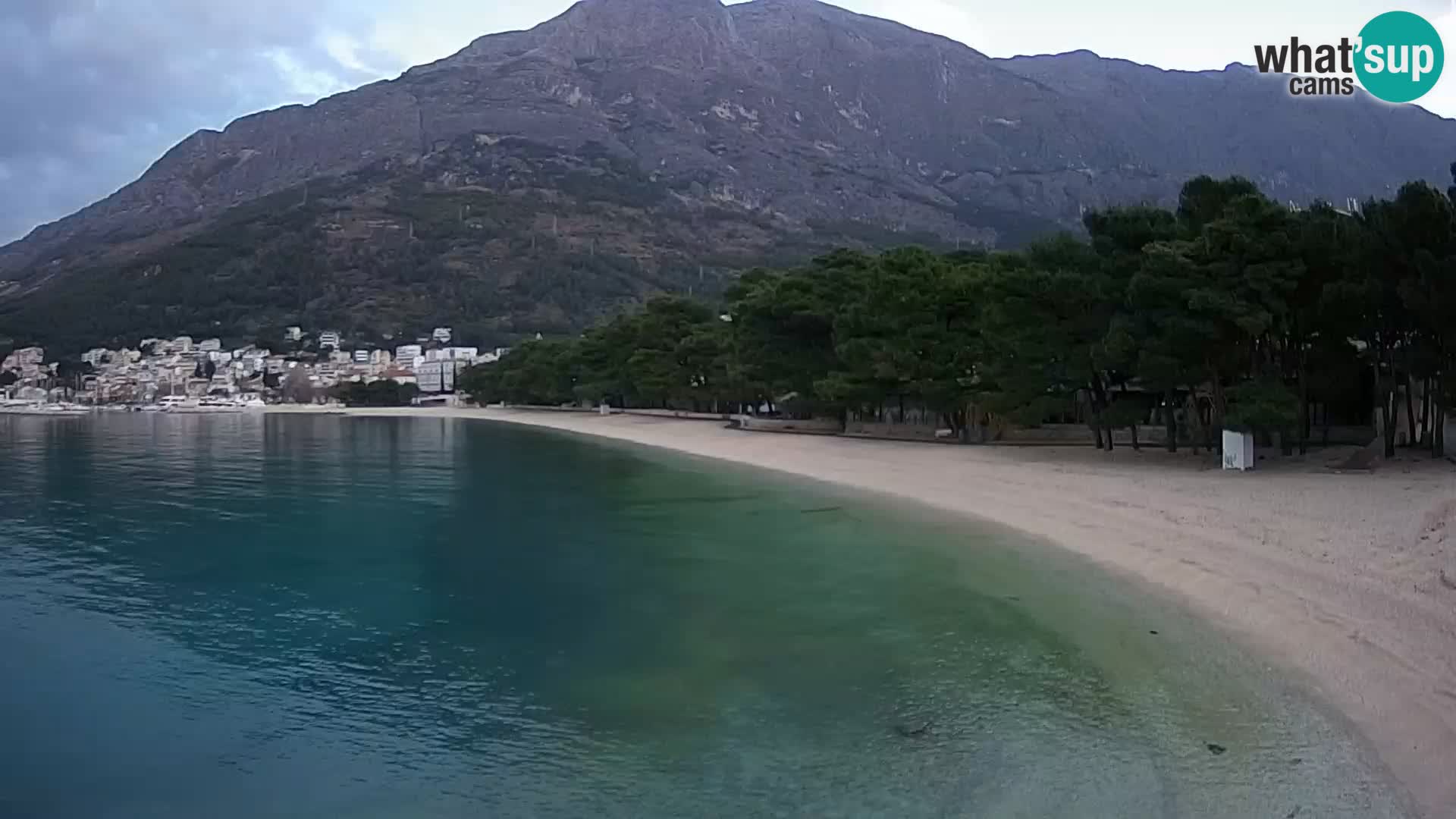 Webcam Baška Voda – Borik, Nikolina Strand