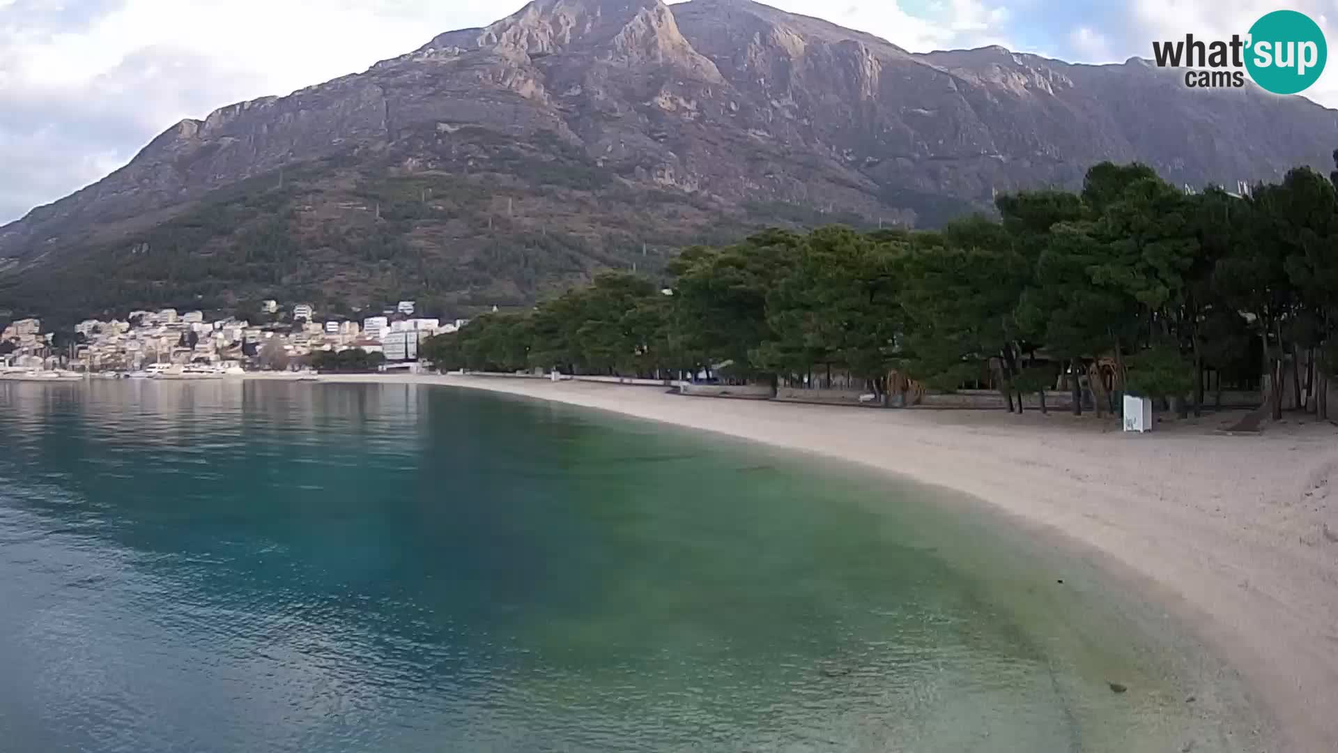 Webcam Live –  Baška Voda – Borik, Nikolina beach