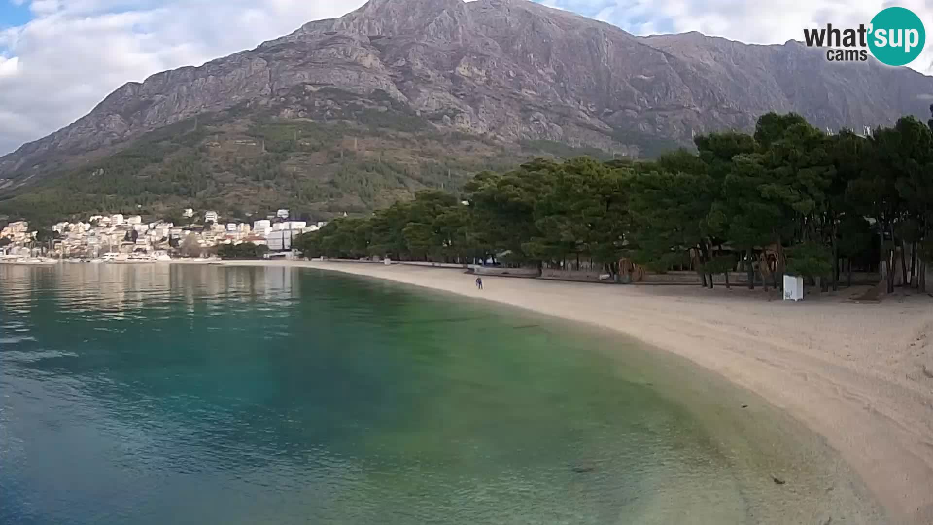 Webcam Live –  Baška Voda – Borik, Nikolina beach