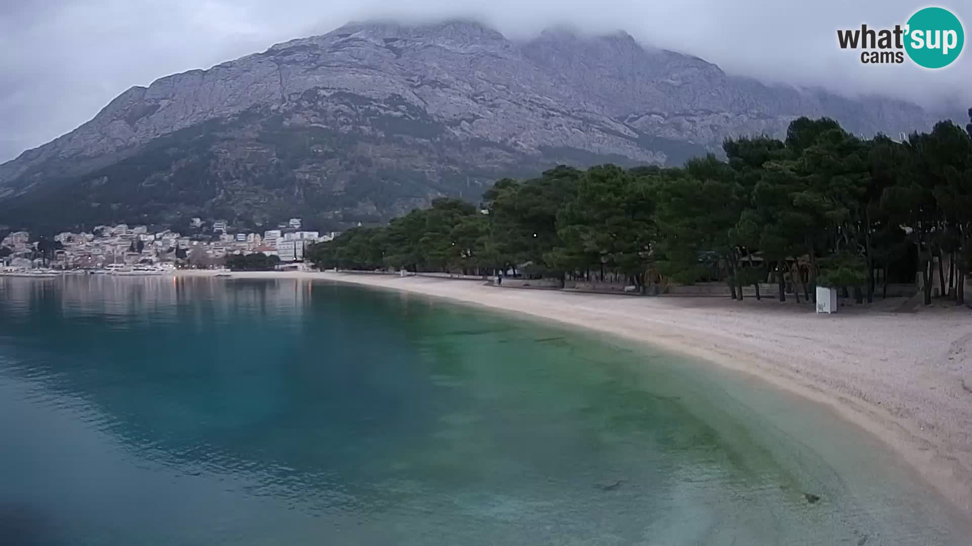 Webcam Live –  Baška Voda – Borik, Nikolina beach