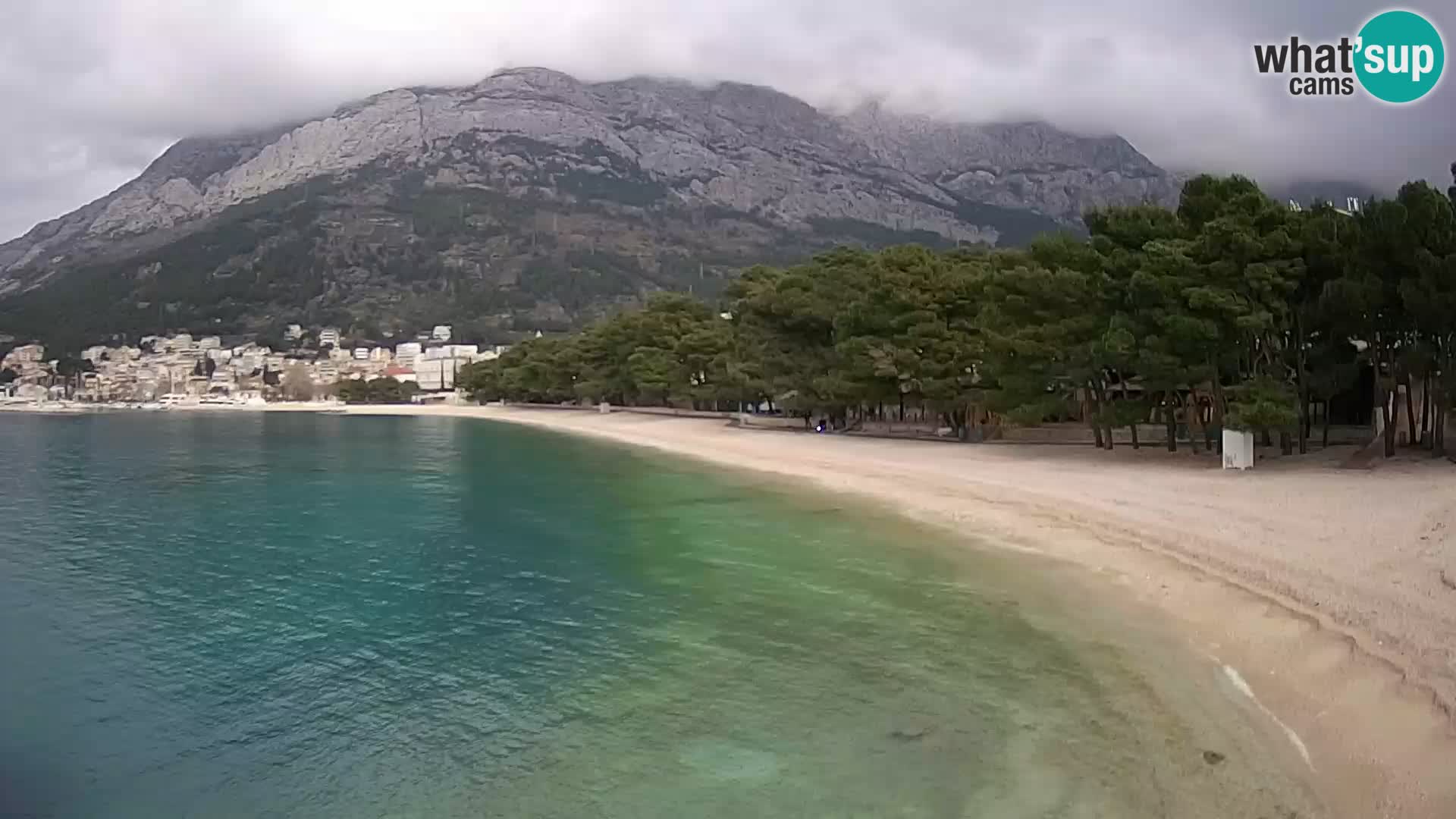 Webcam Baška Voda – Borik, Nikolina Strand