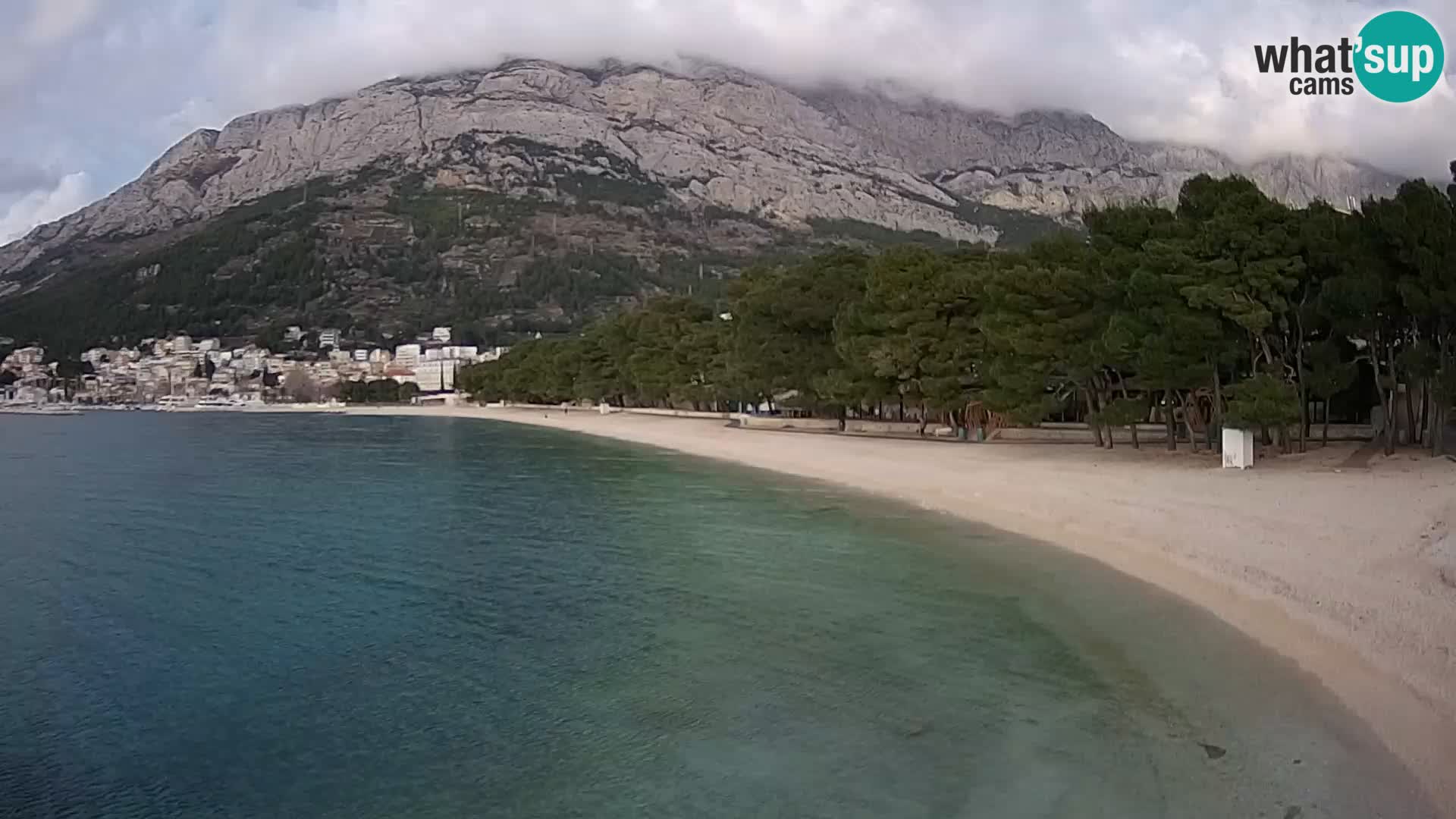 Webcam Live –  Baška Voda – Borik, Nikolina beach