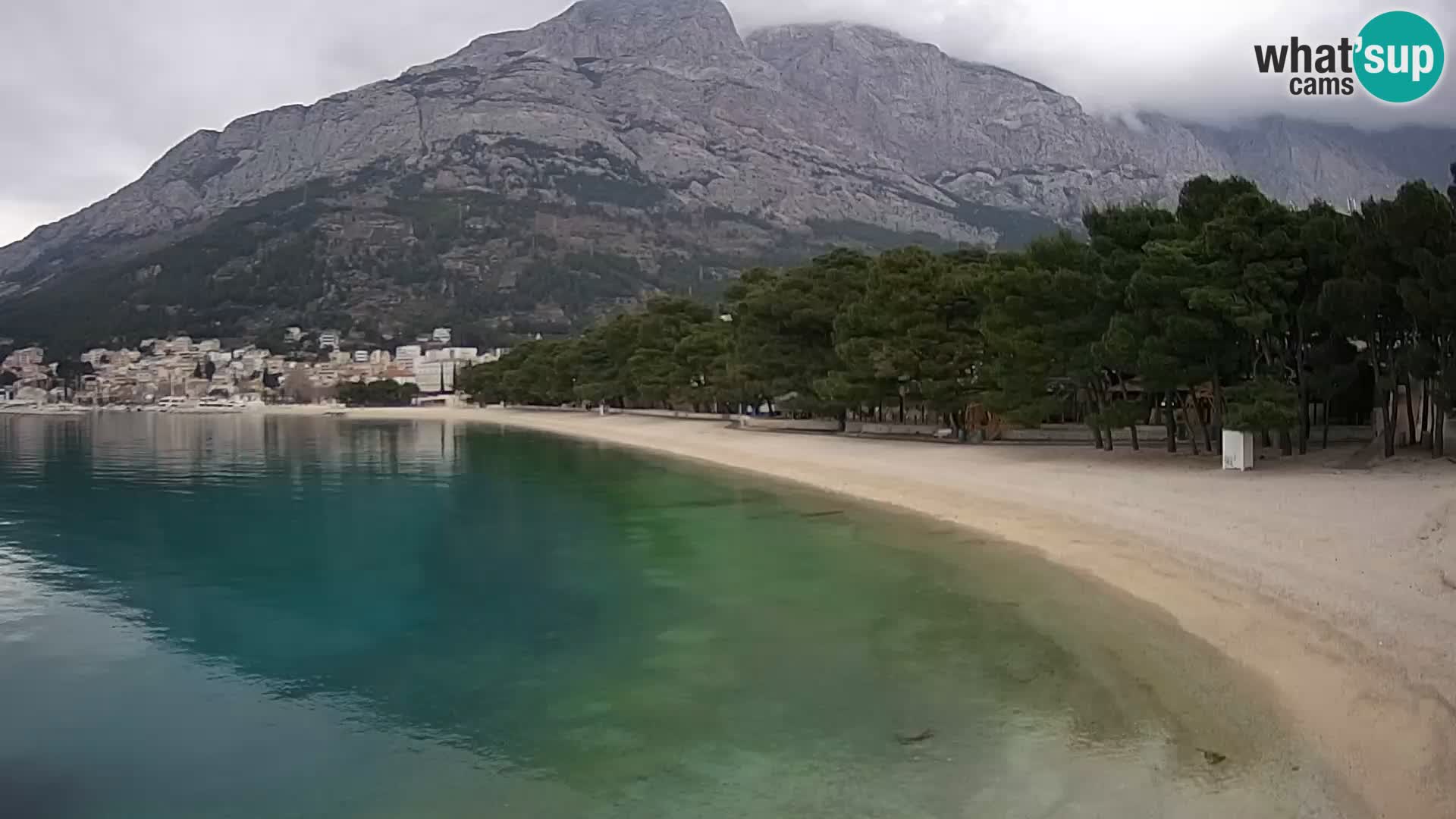 Webcam Live –  Baška Voda – Borik, Nikolina beach