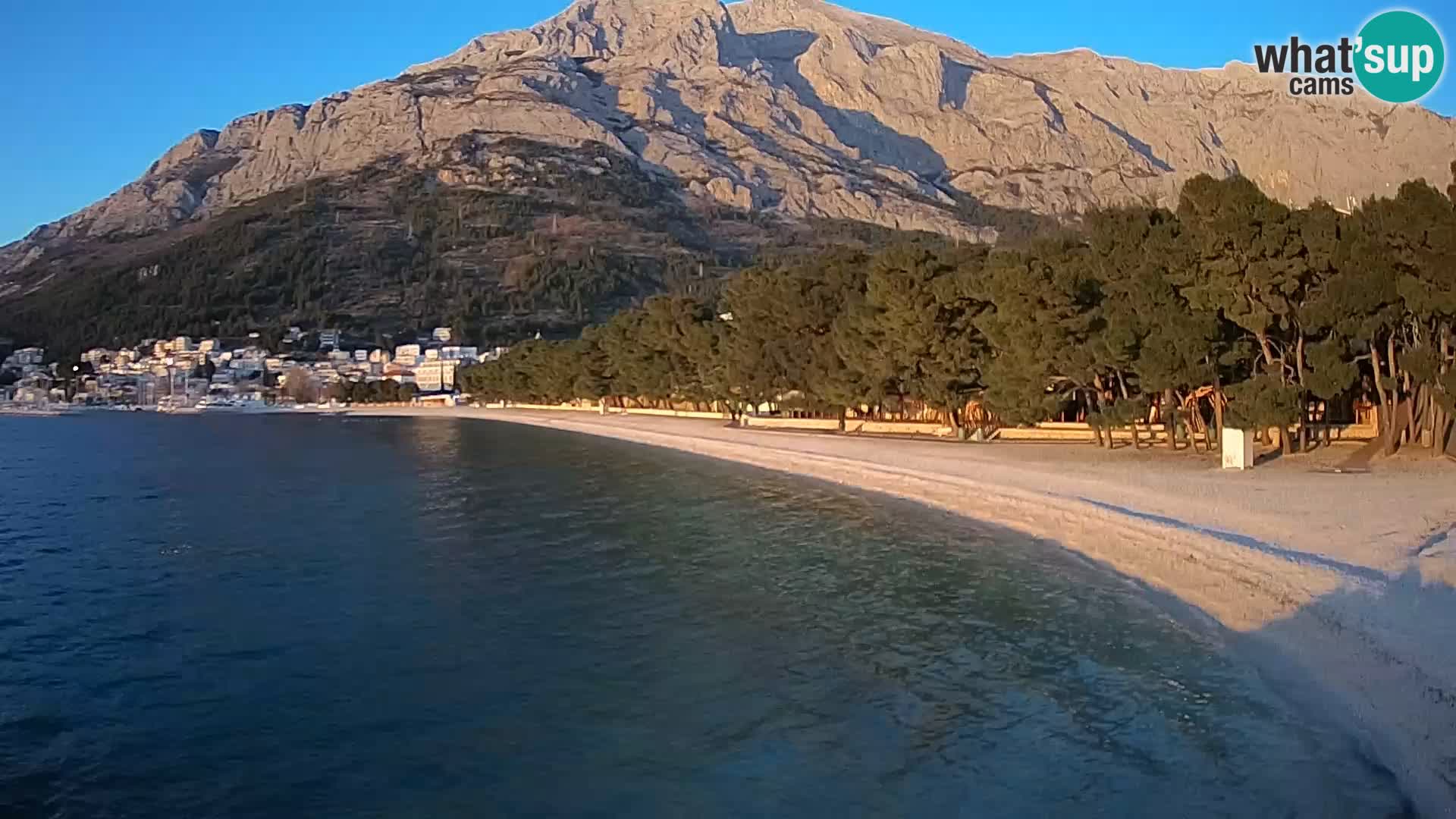 Webcam Baška Voda – Borik, Nikolina Strand