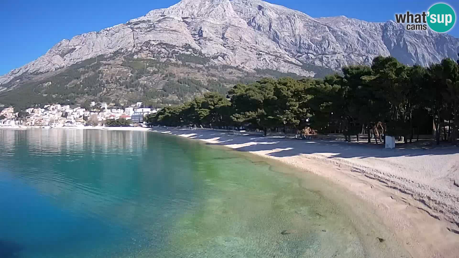 Webcam Baška Voda – Borik, Nikolina Strand