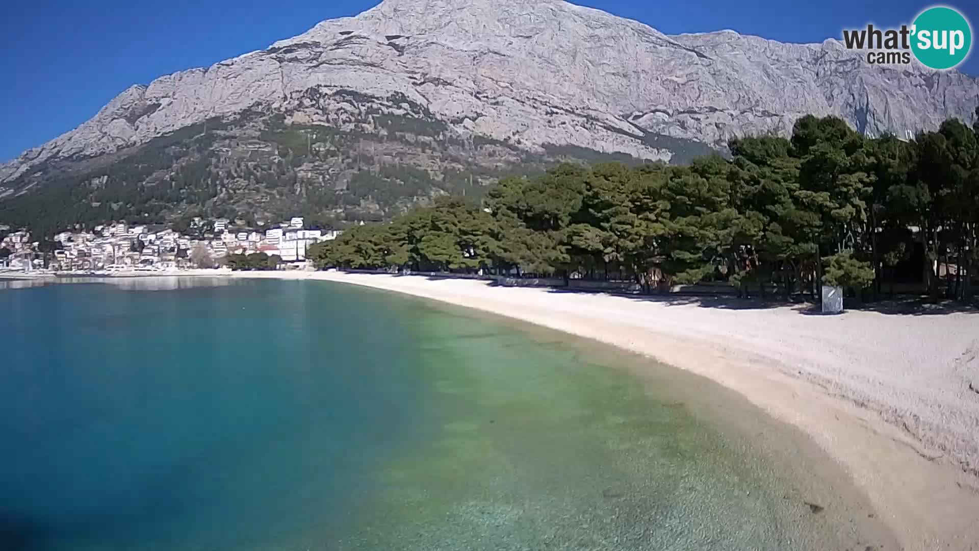 Webcam Baška Voda – Borik, Nikolina Strand