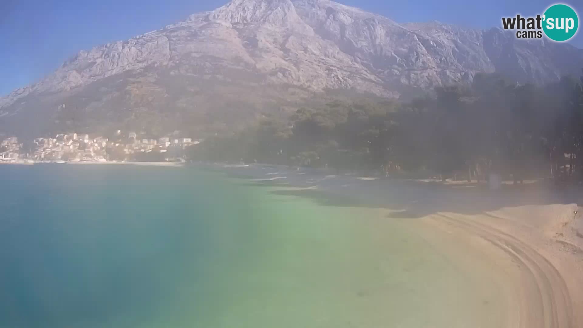 Webcam Live –  Baška Voda – Borik, Nikolina beach