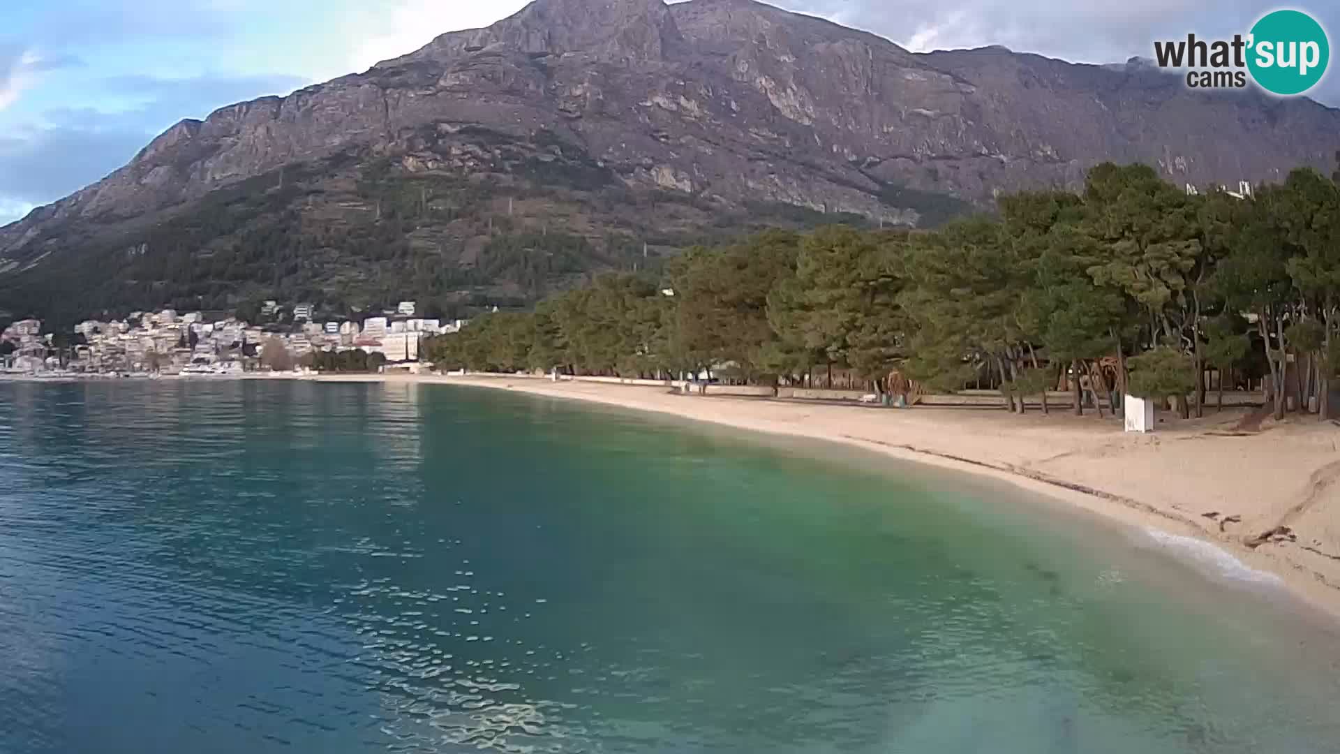 Webcam Live –  Baška Voda – Borik, Nikolina beach