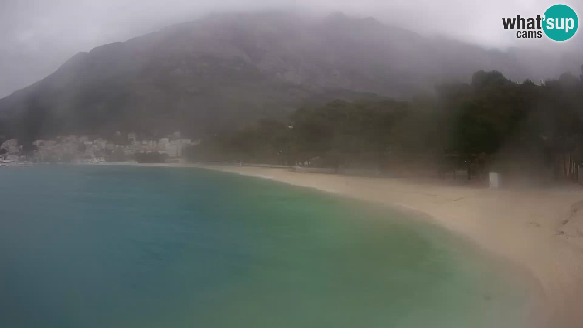 Webcam Live –  Baška Voda – Borik, Nikolina beach