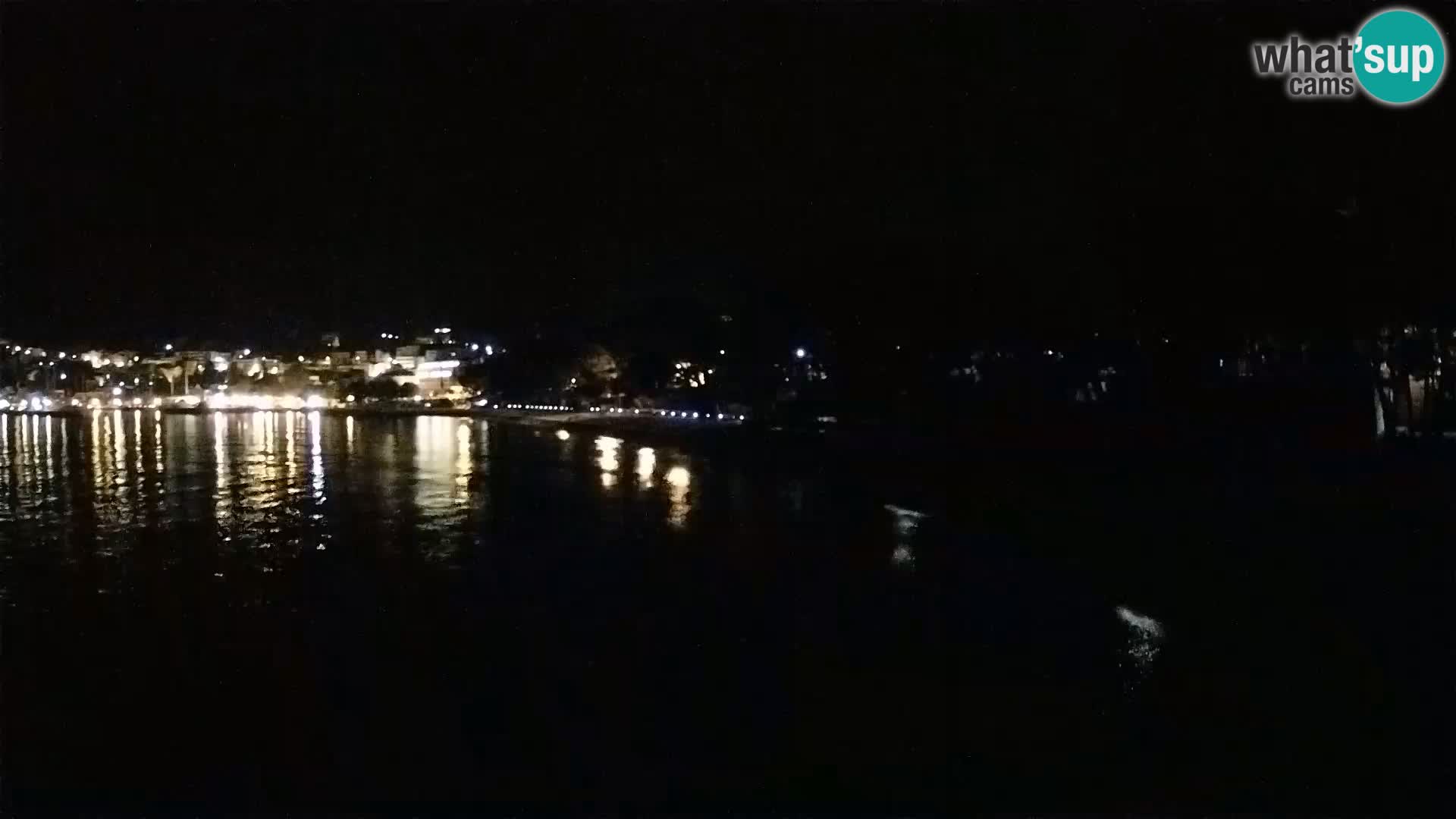 Webcam Baška Voda – Borik, plage Nikolina