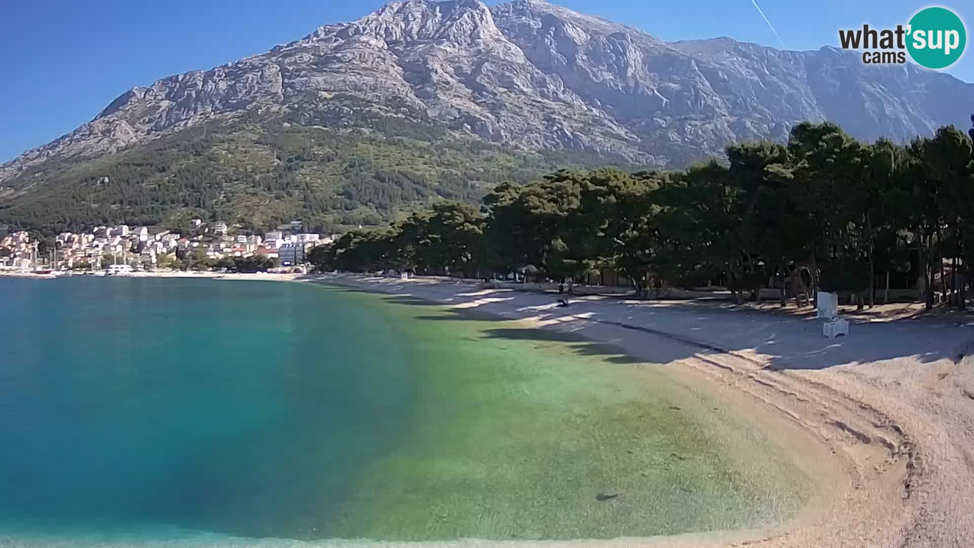 Webcam Baška Voda – Borik, Nikolina Strand