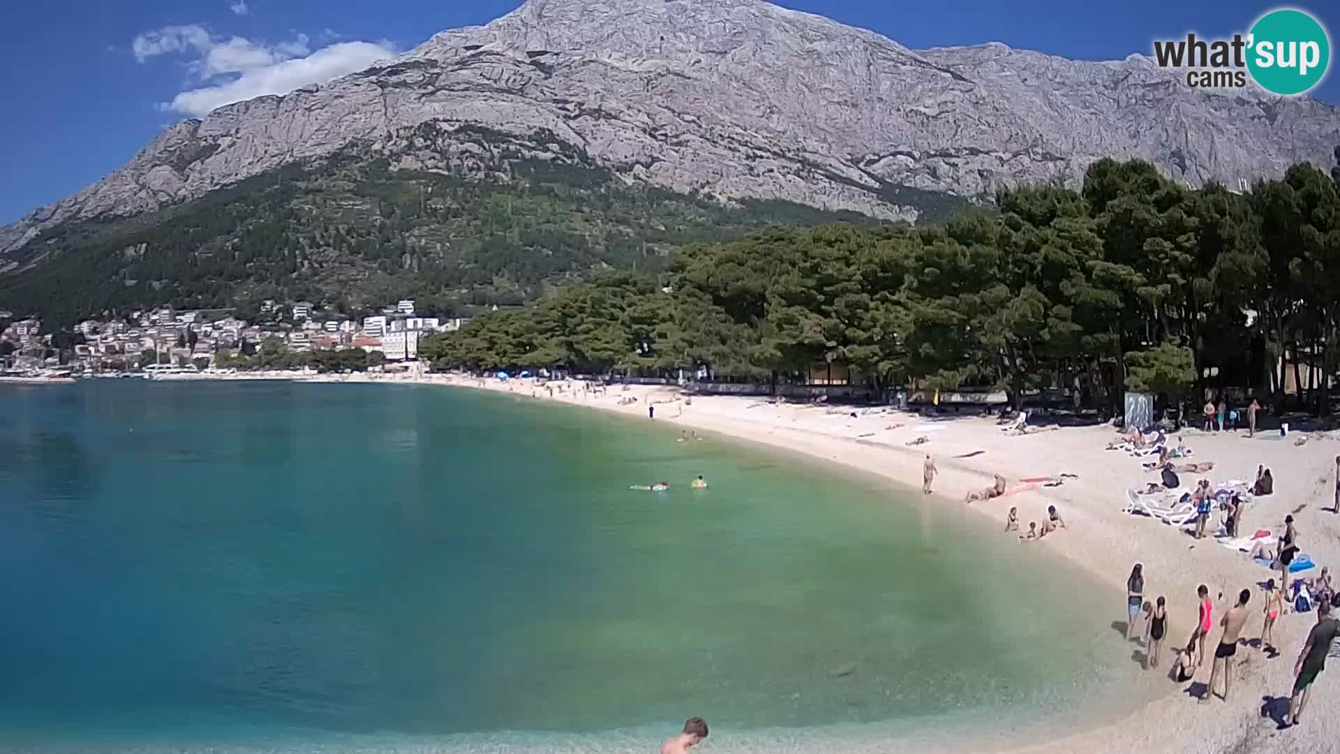 Webcam Baška Voda – Borik, Nikolina Strand