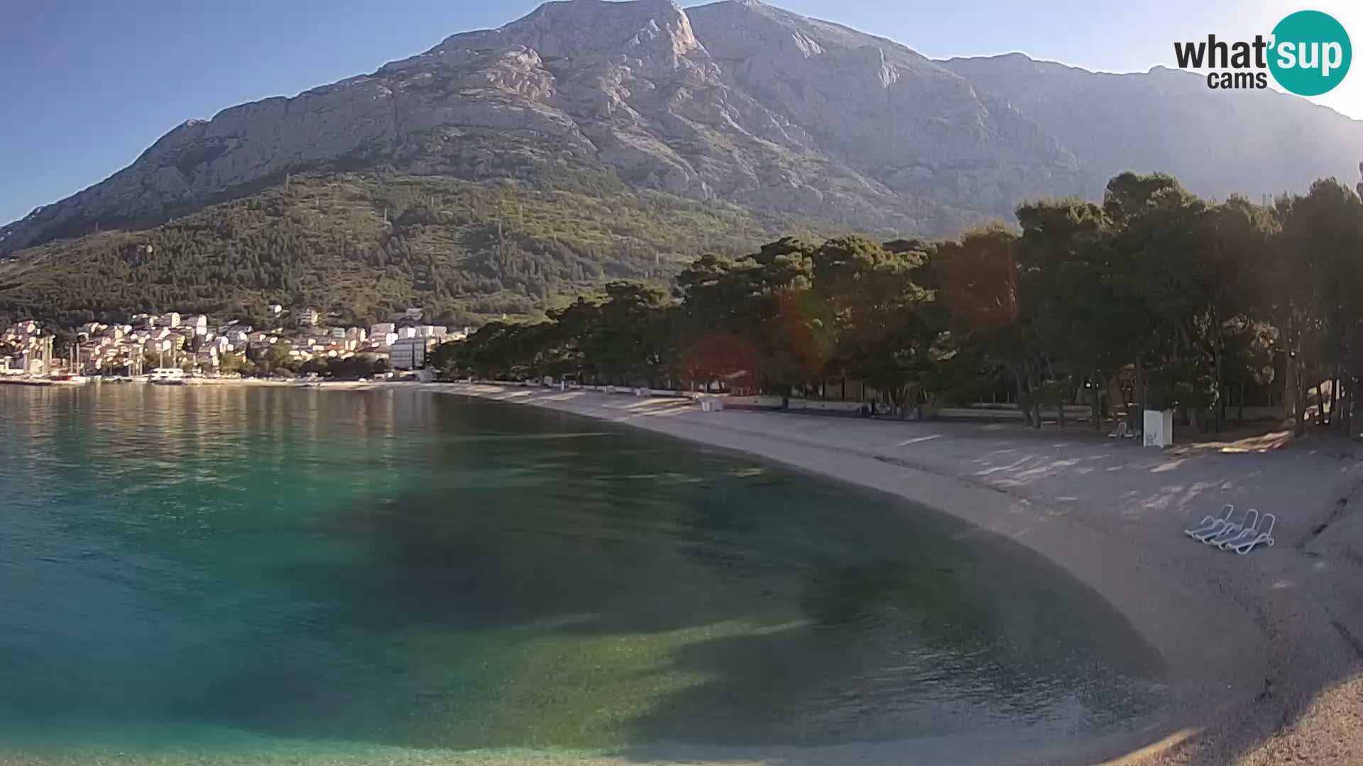Webcam Live –  Baška Voda – Borik, Nikolina beach